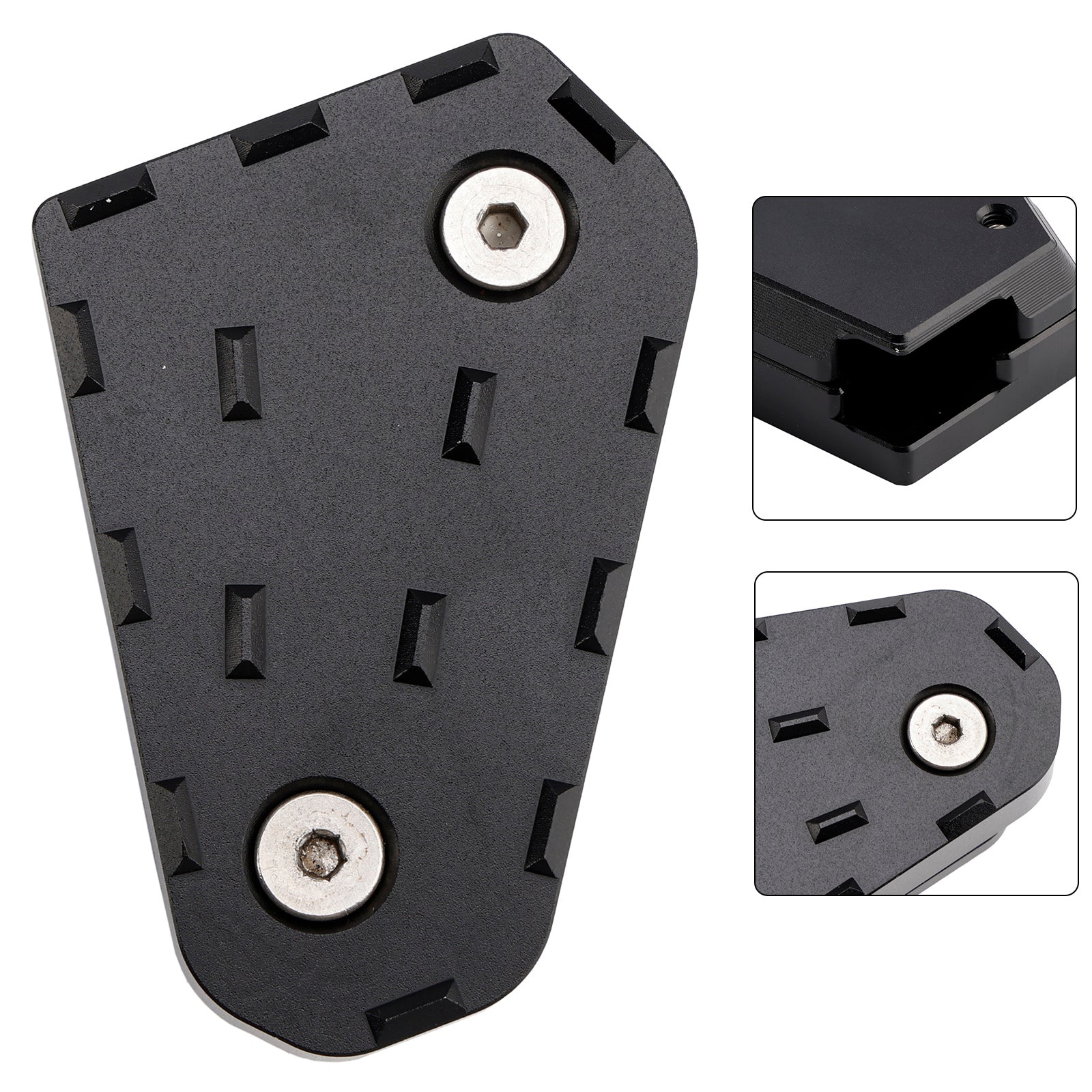 CNC brzdový pedál predĺženie PEG PEG Enlarger Pad pre Multistrada 950 1200 1260 Striebro