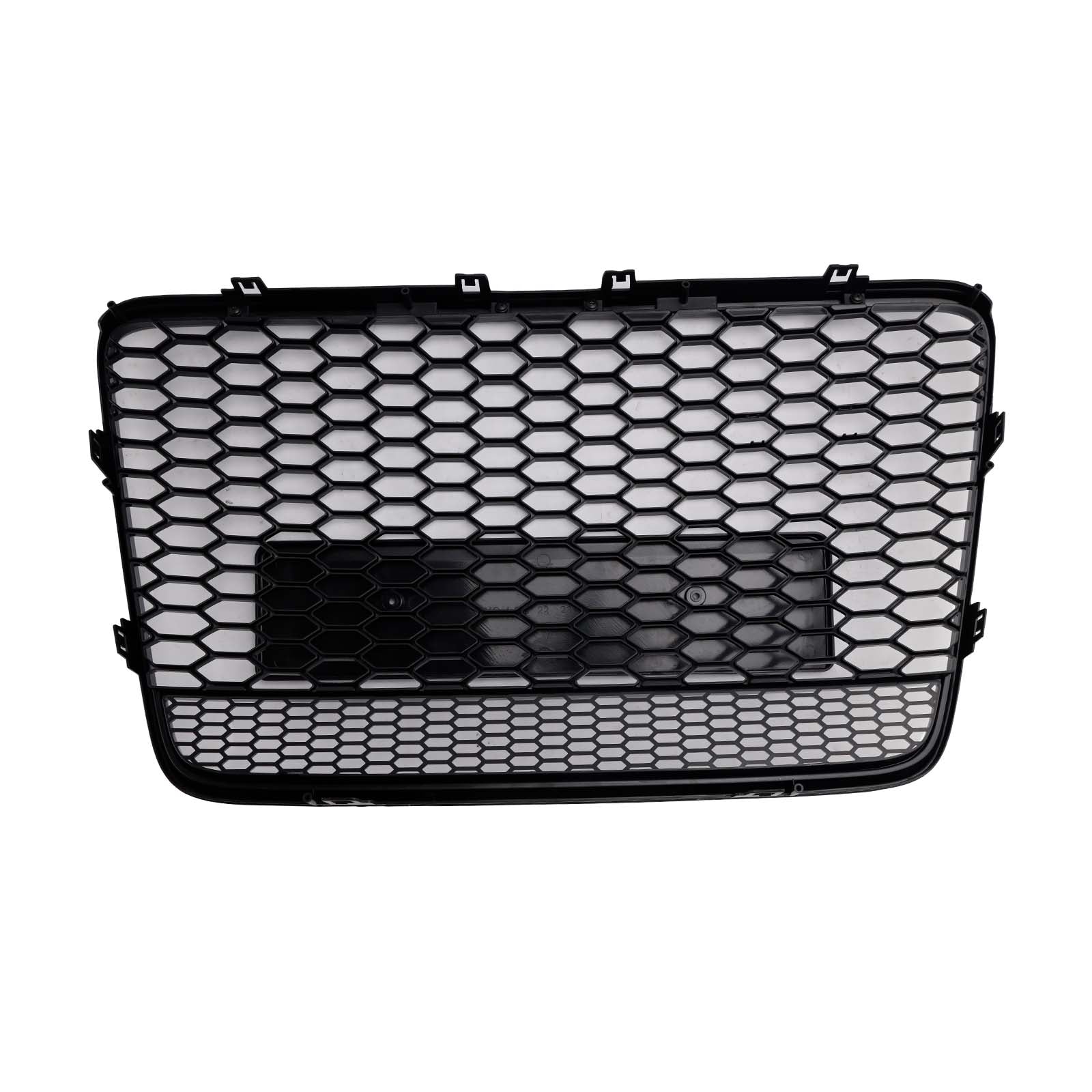 2005-2015 Fit for Audi Q7 Gloss Black Front Bumper Radiator Vent Mesh Grill Grille