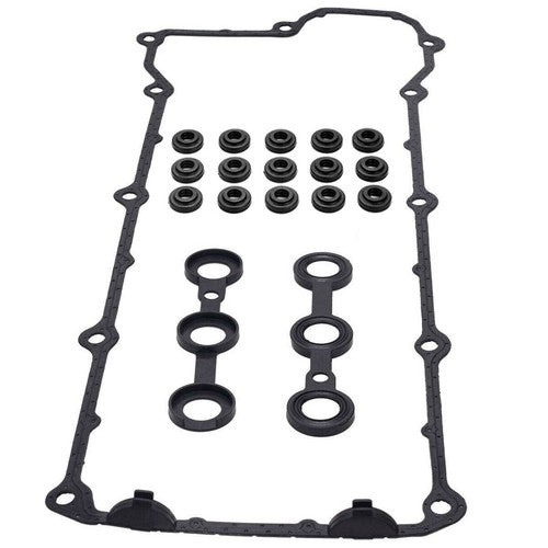 Kleppendekselpakking met bougiebuisafdichtingen voor BMW E34 M50 325i 525i 2.5L DOHC