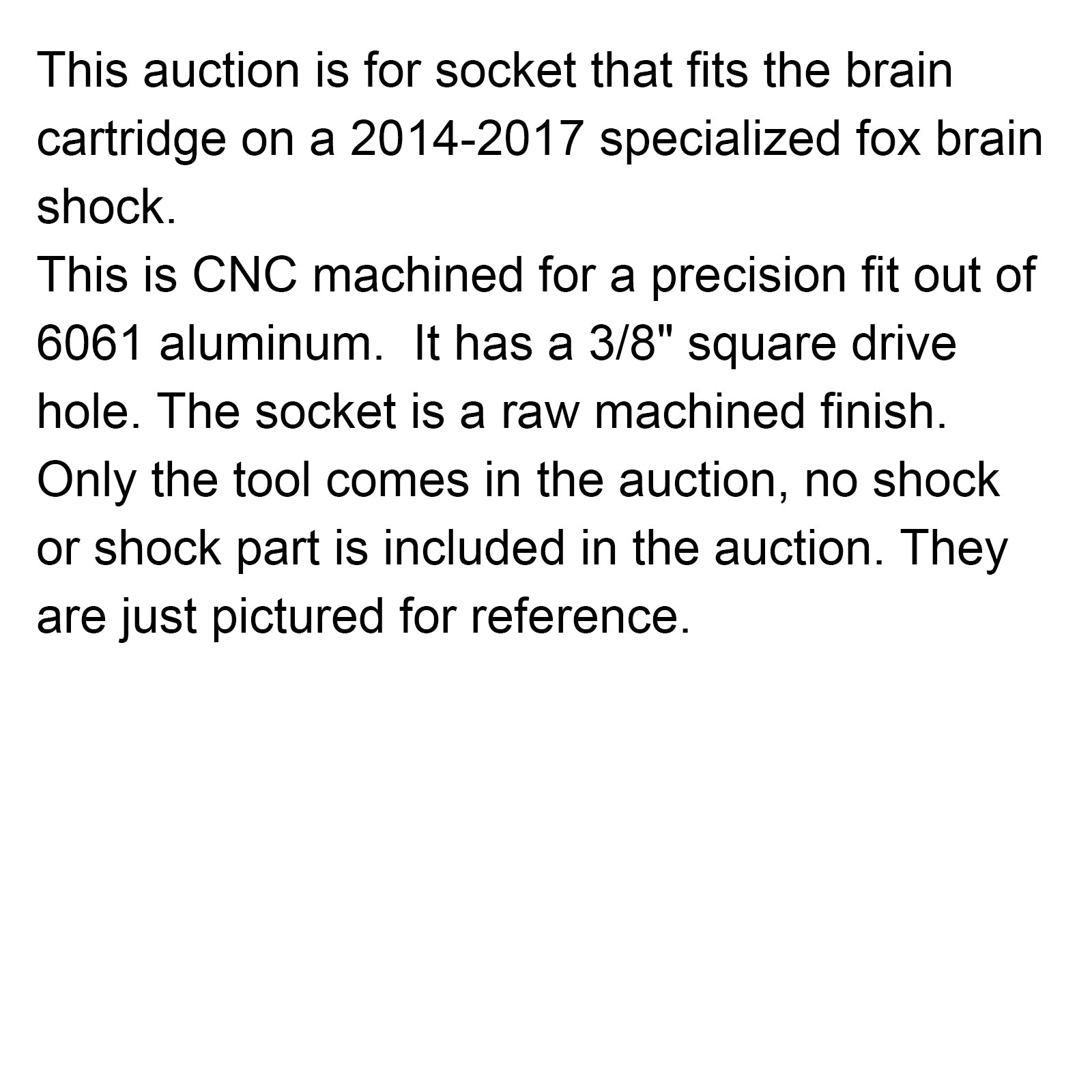 Para a FOX 2014-2017 Ferramenta de choque cerebral especializada para serviço ou reconstrução