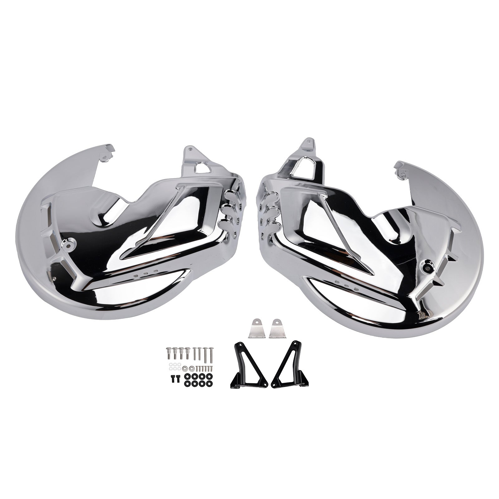 Front Brake Disc Rotor Covers For Honda Goldwing GL1800 F6B 01-15