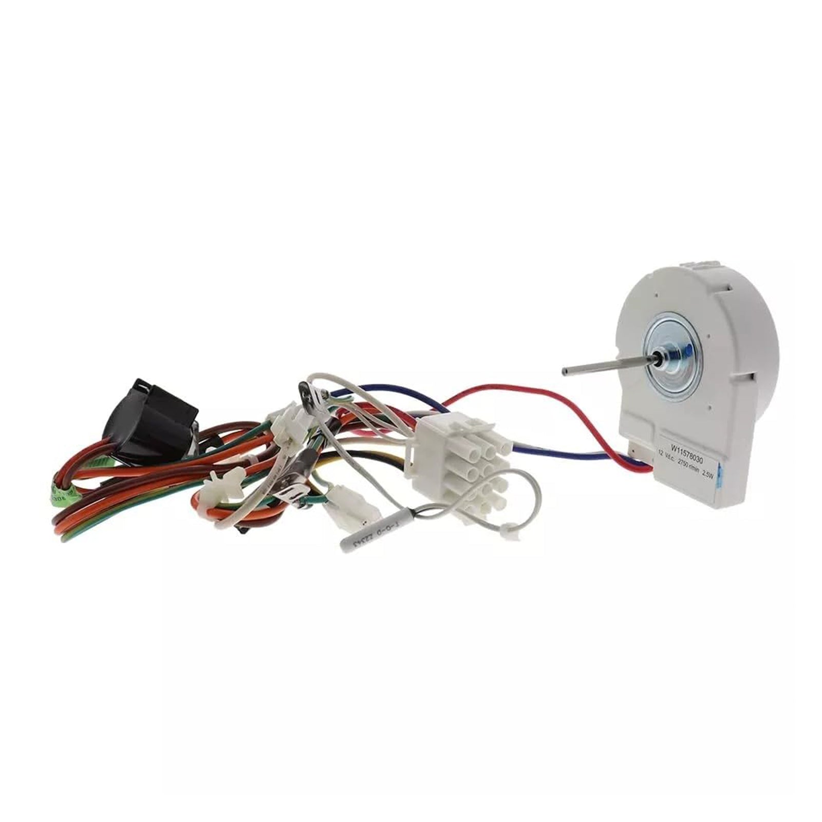 W11578030 Refrigerator Freezer Evaporator Fan Motor Replaces W11402610 AP7186685