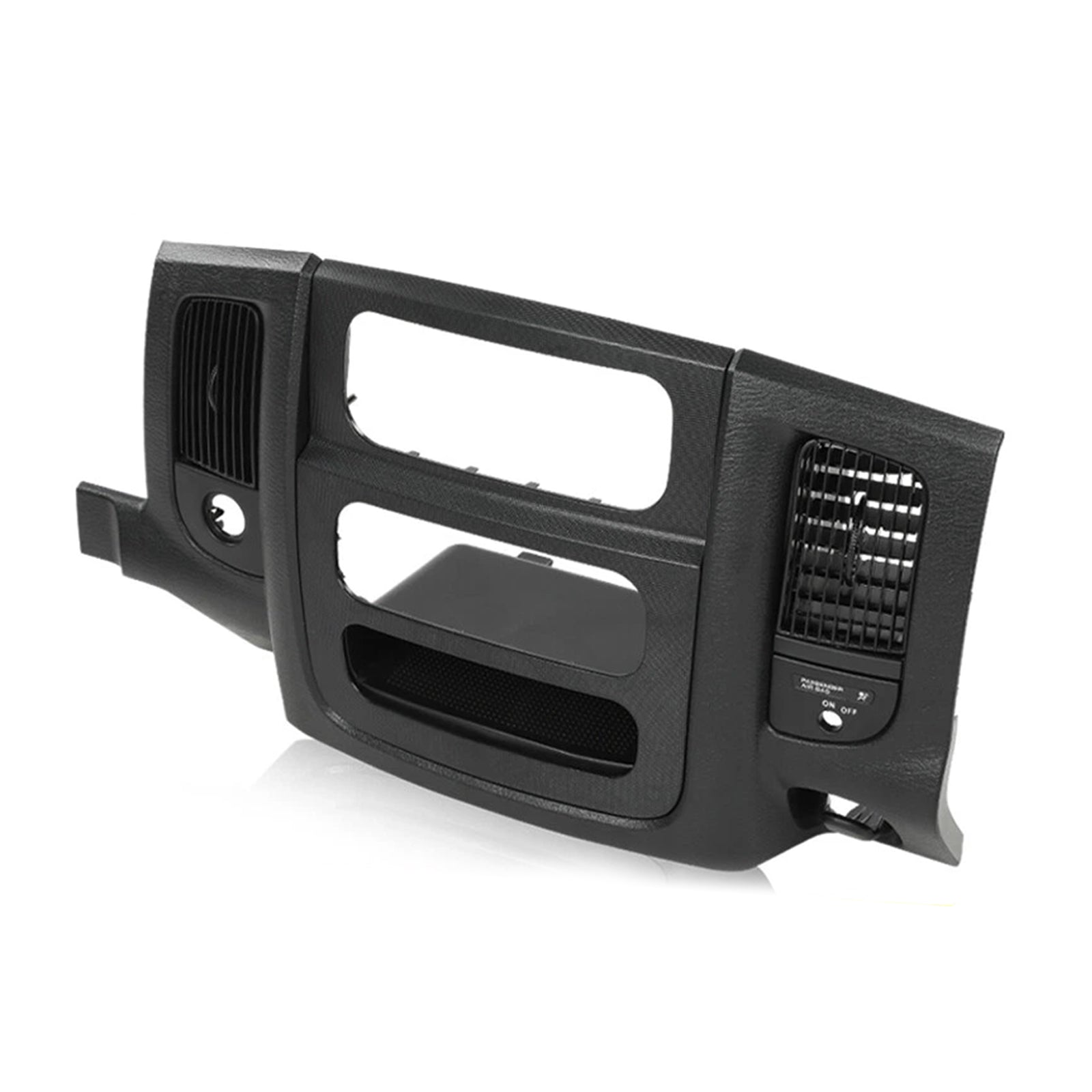 2003-2005 Dodge Ram 2500 3500 Center Dash Radio Trim Air Vent Bezel Panel Black