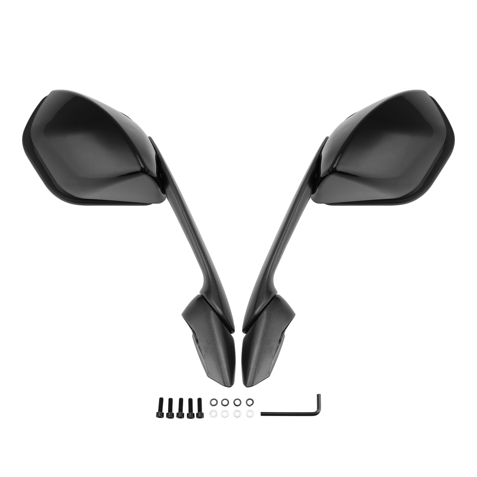 2022-2024 SUZUKI GSX1300R HAYABUSA BLACK PAIR REAR VIEW MIRRORS LEFT & RIGHT 56500-10L00