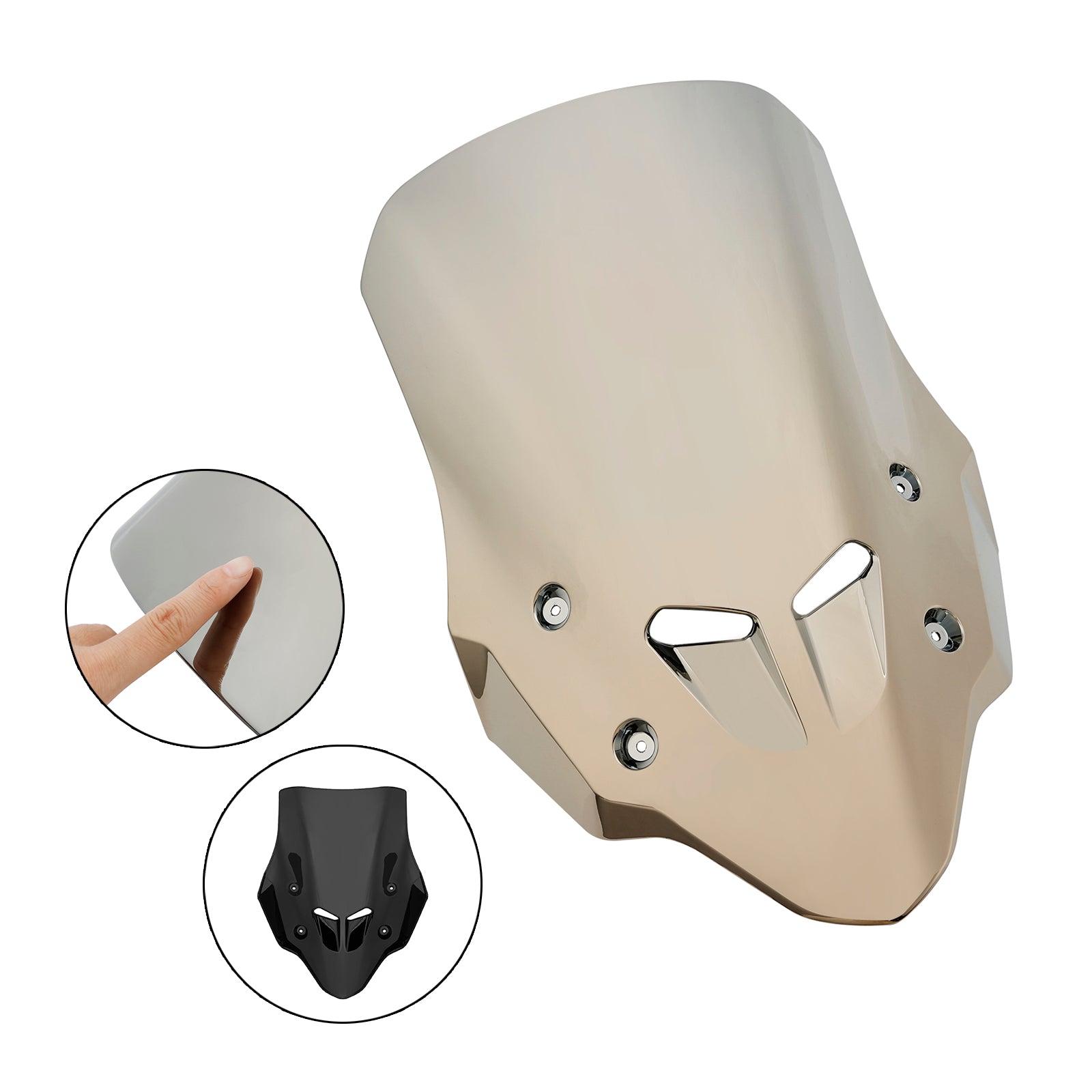 Pare-brise de moto ABS adapté à HONDA CB400X/CB500X 2019 – 2024