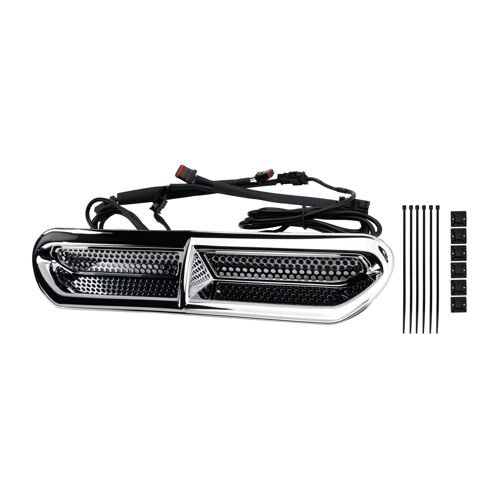 Front Fairing Air Vent LED Light For Touring Street Glide 2014-2024