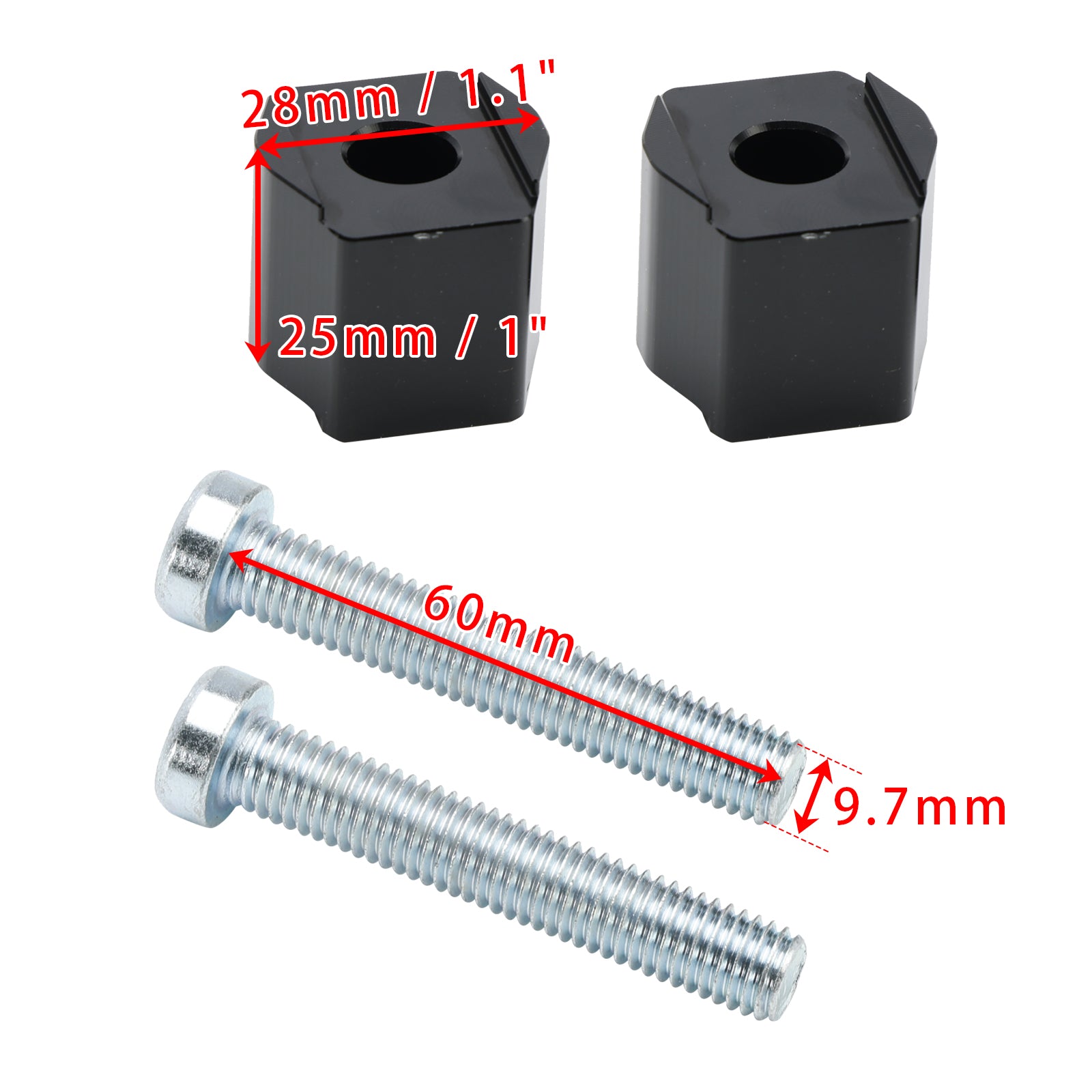 Estrapers de colonne vertubrale + 25 mm pour 390 790 890 1290 Adventure/R 2019-2024