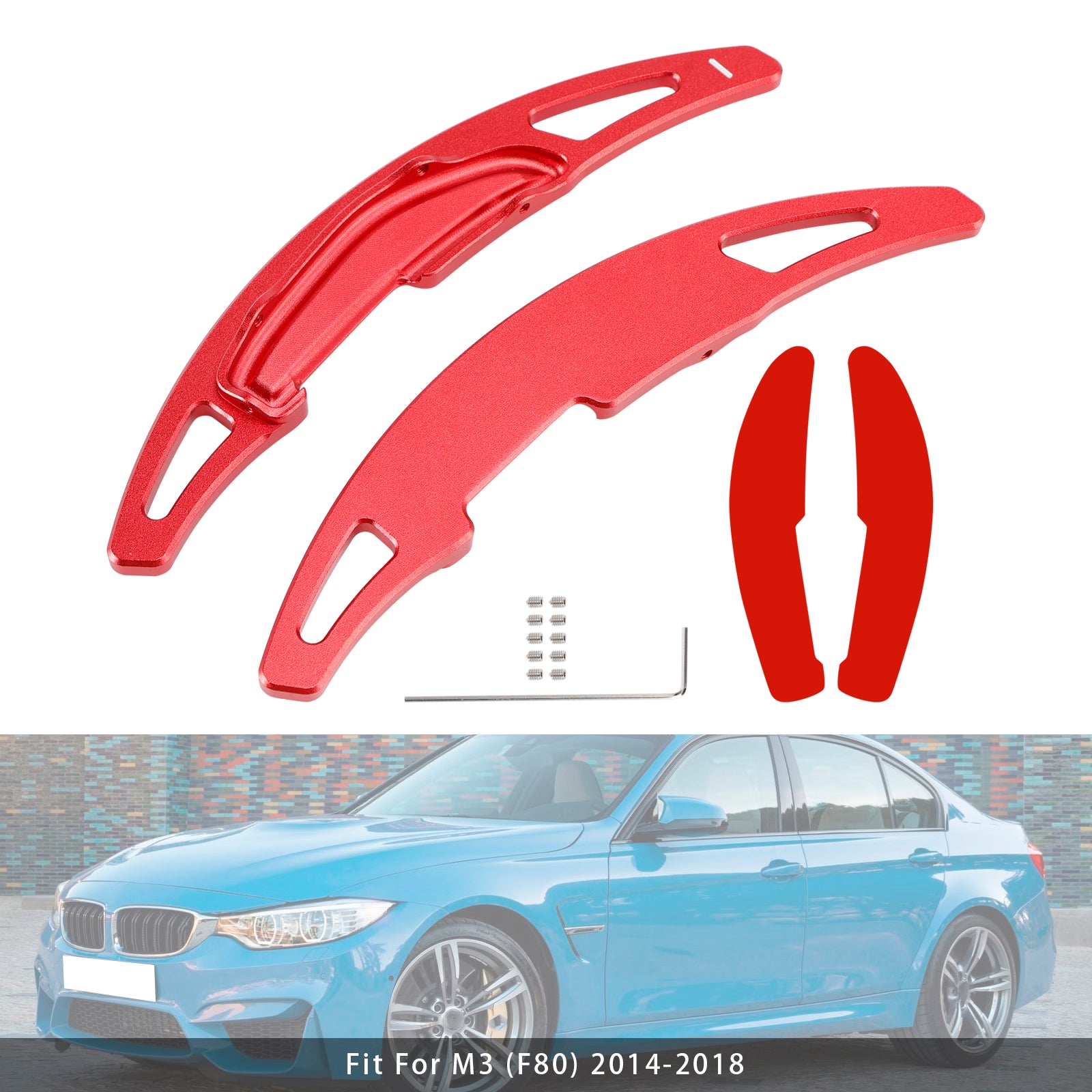 Ratthjulets skifterforlengelse for BMW M3 M4 x5m x6m aluminium