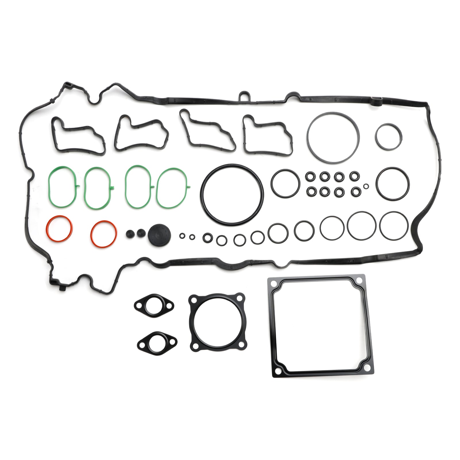 Kit de corrente de distribuição para Mercedes-Benz E-Klasse T-Model S211 E 200 Kompressor 2006/04-2009/07 & Engrenagens do eixo de comando & Conjunto de juntas de cabeçote 2710500647