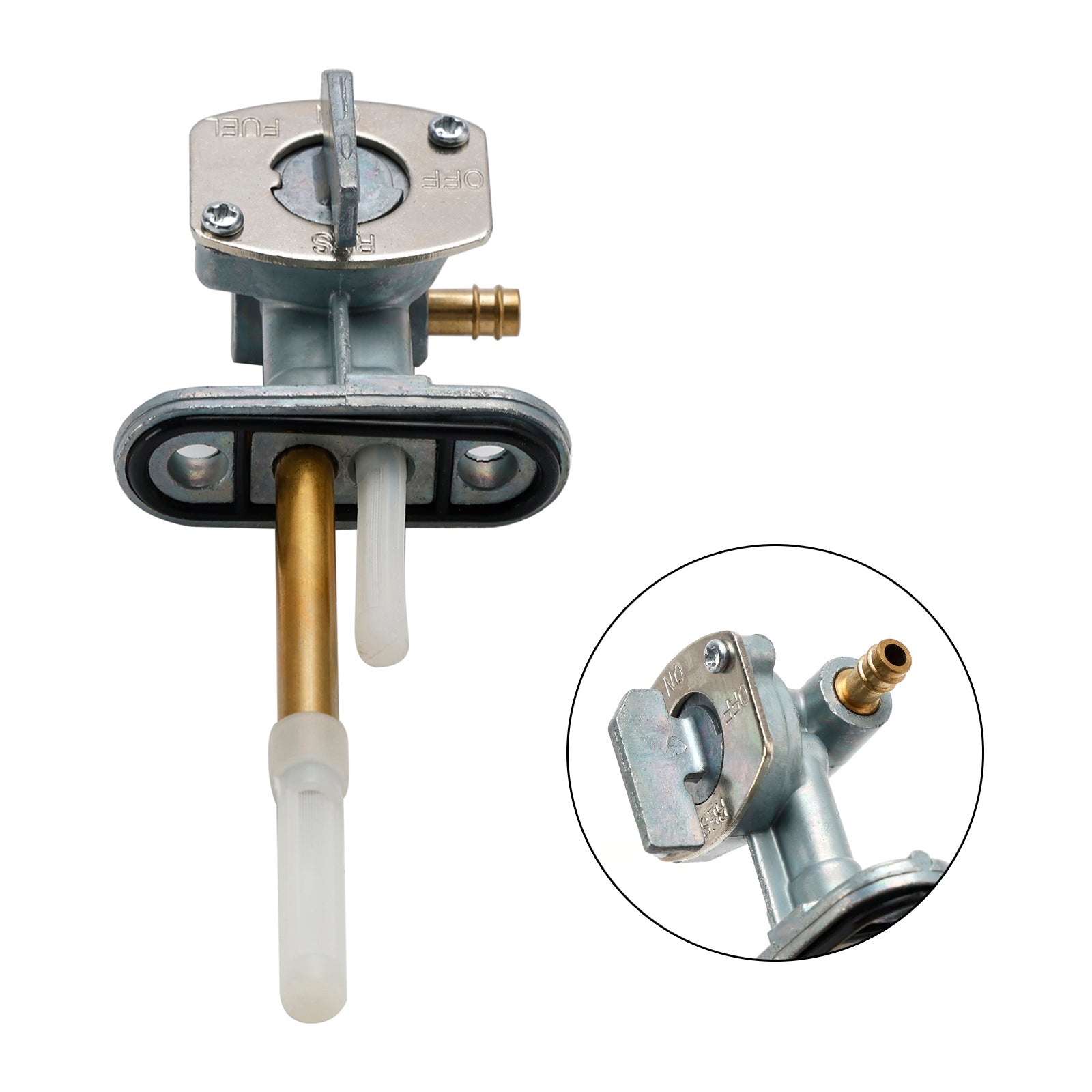Válvula de llave de combustible para tanque de gasolina, llave de purga apta para Polaris SPORTSMAN 450 OUTLAW 500 06-07