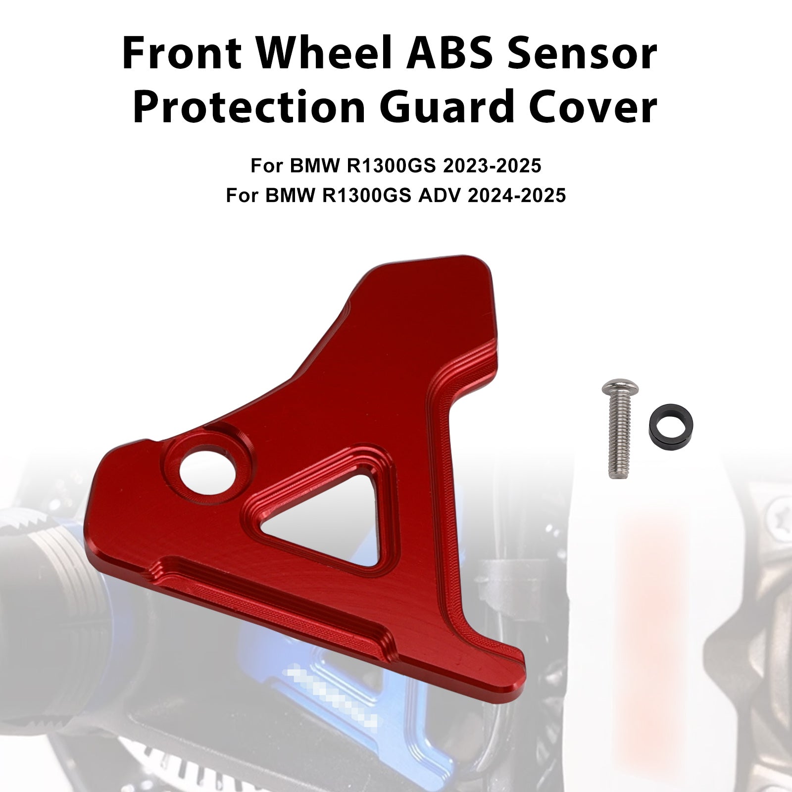 Garde de Protection de capteur ABS de roue avant pour BMW R1300GS/ADV 23-25