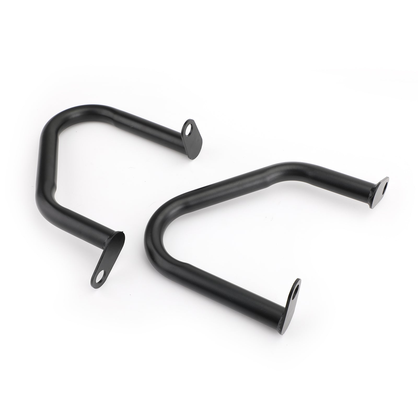 Barre de protection de moteur chromée noire, adaptée à Bonneville T100 T120 Bobber 16-24