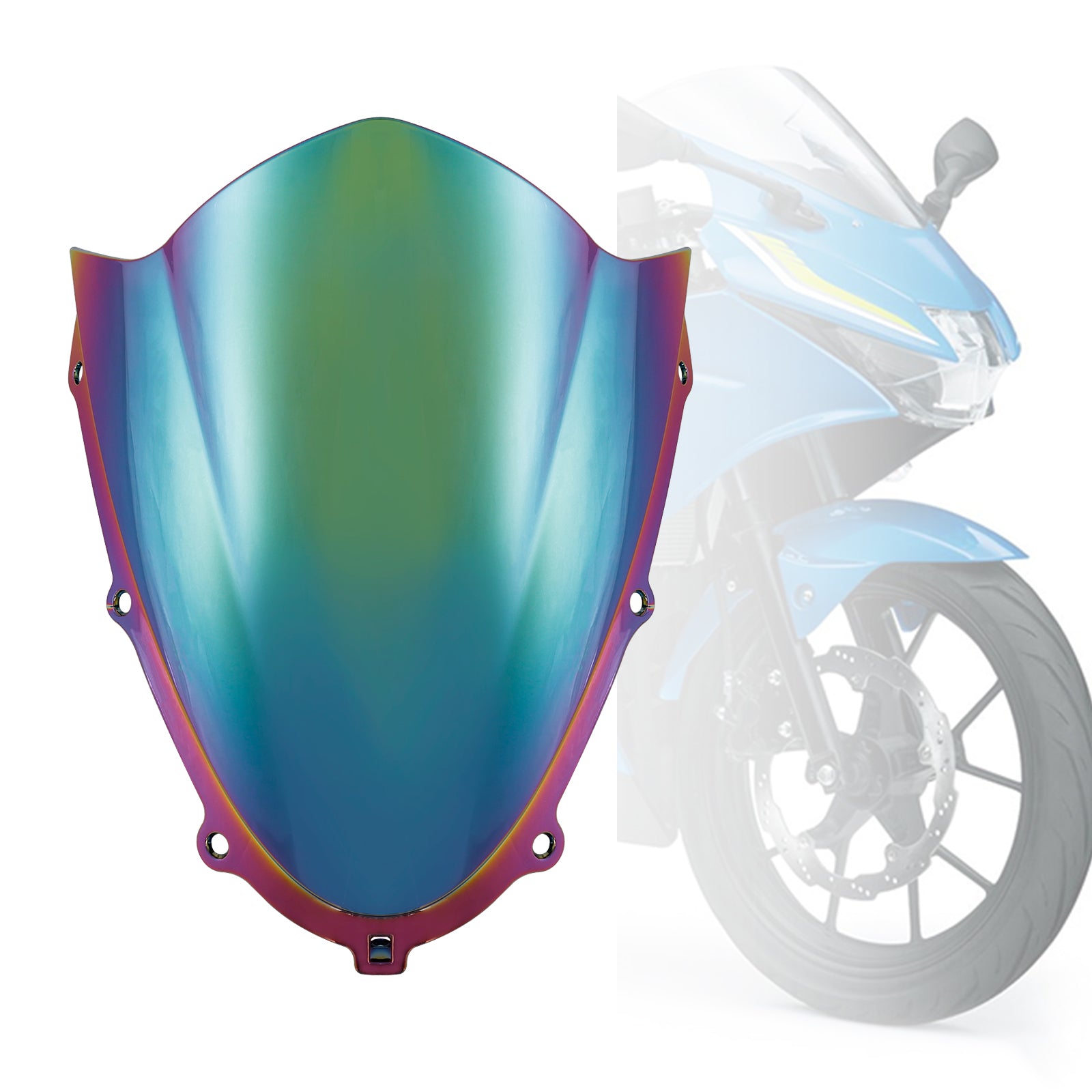 2018-2022 Suzuki GSXR125 GSXR150 Černé sklo čelného skla