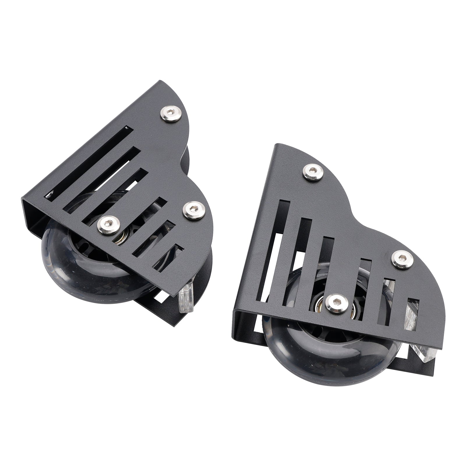 Rolling Library Sliding Ladder Hardware Kit com freio de 3,3 pés de tubo redondo