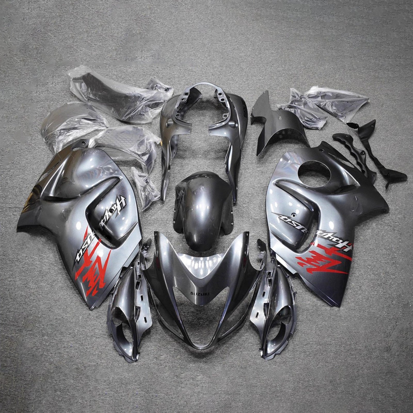 Injection Fairing Kit Bodywork Plastic ABS For Suzuki Hayabusa GSX1300R 2008-2020