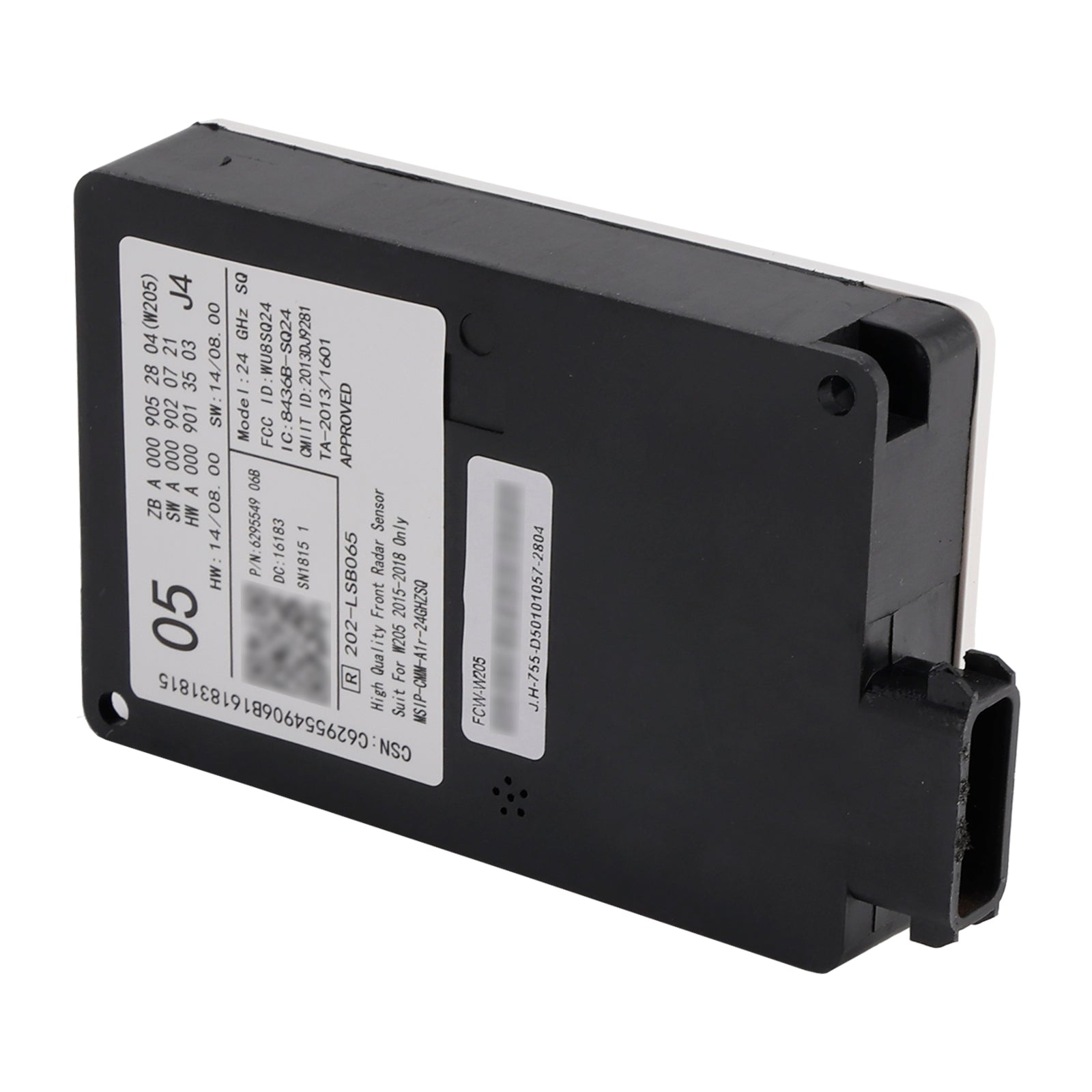 Mercedes C-Klasse 2015-2018 W205 Oude frontradarsensorbesturingseenheid A0009052804 A0009020721