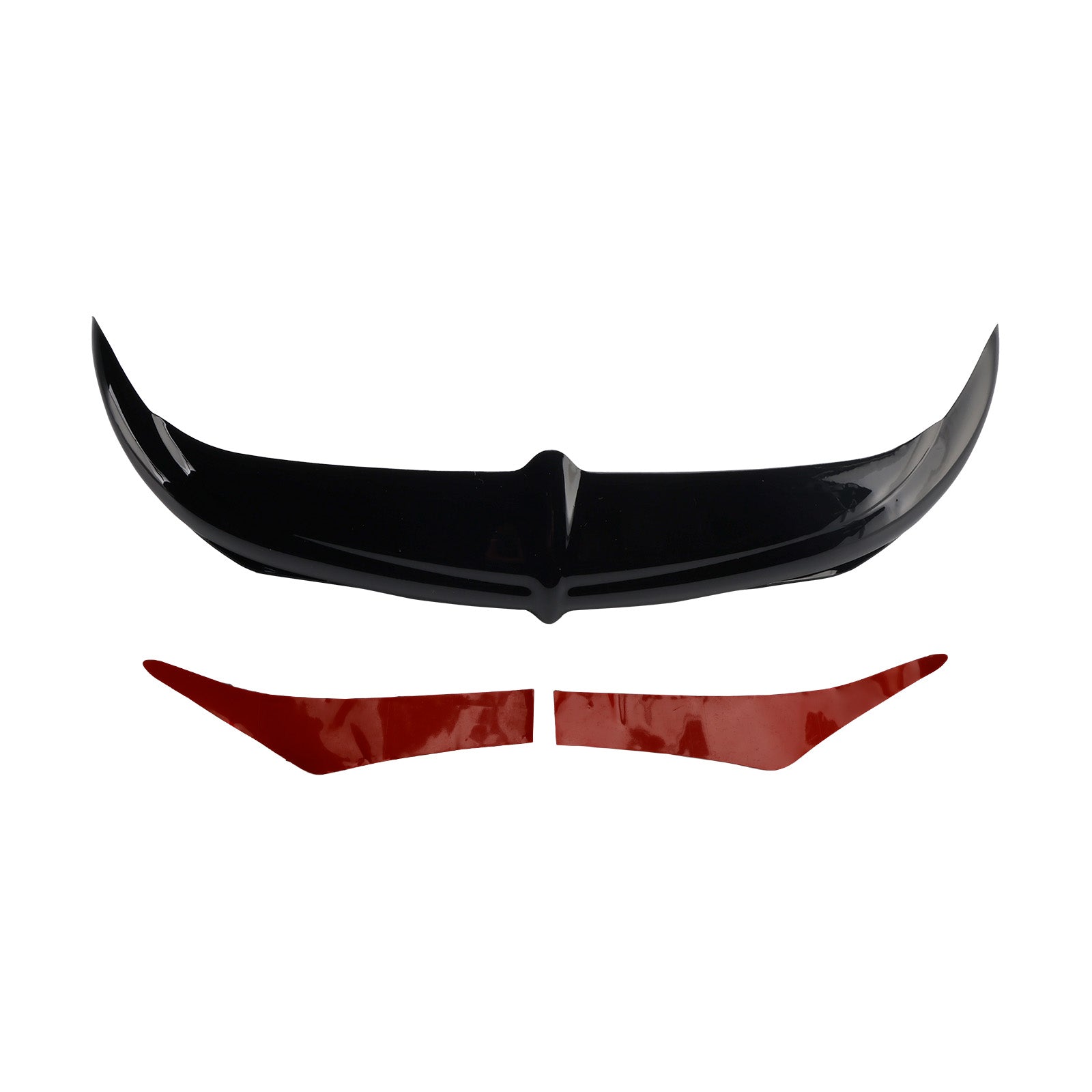 Bat Brow Batwing Fairing Accent Trim For Electra Street Glides Trikes 96-13