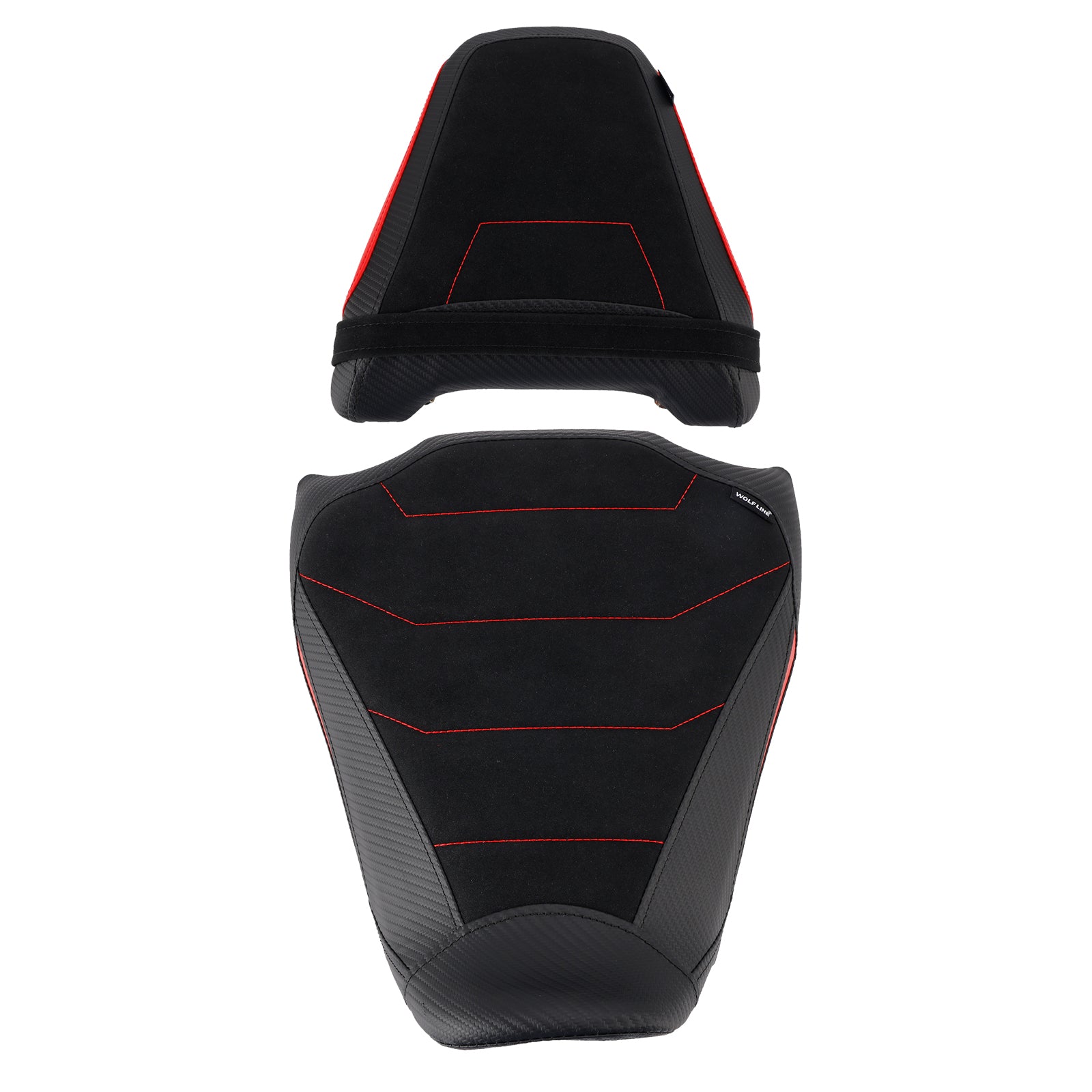Lower Front W/ Rear Seat Driver Pillion Red2 For Honda Cb650R Cbr650R 2024-2025