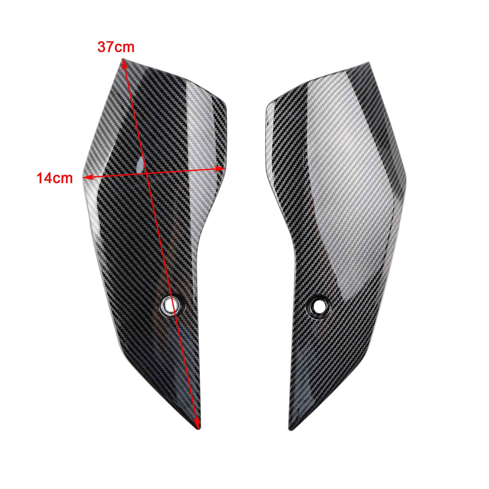 2023-2024 Yamaha X-Max 300 XMAX300 Predný blatník na bočnom panele Fender Faquing