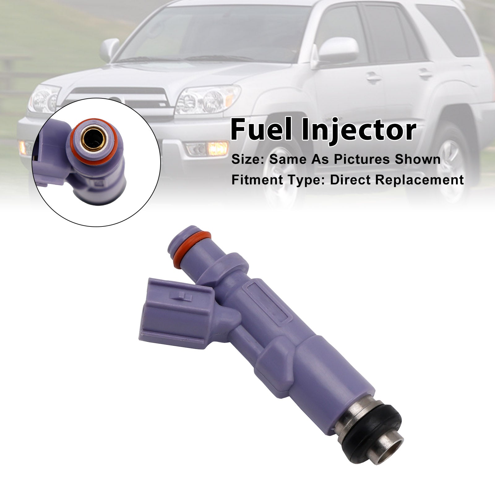 1Pcs Fuel Injector For Toyota Tundra 4.7L 5.7L 05-09 LEXUS IS200 23250-70120