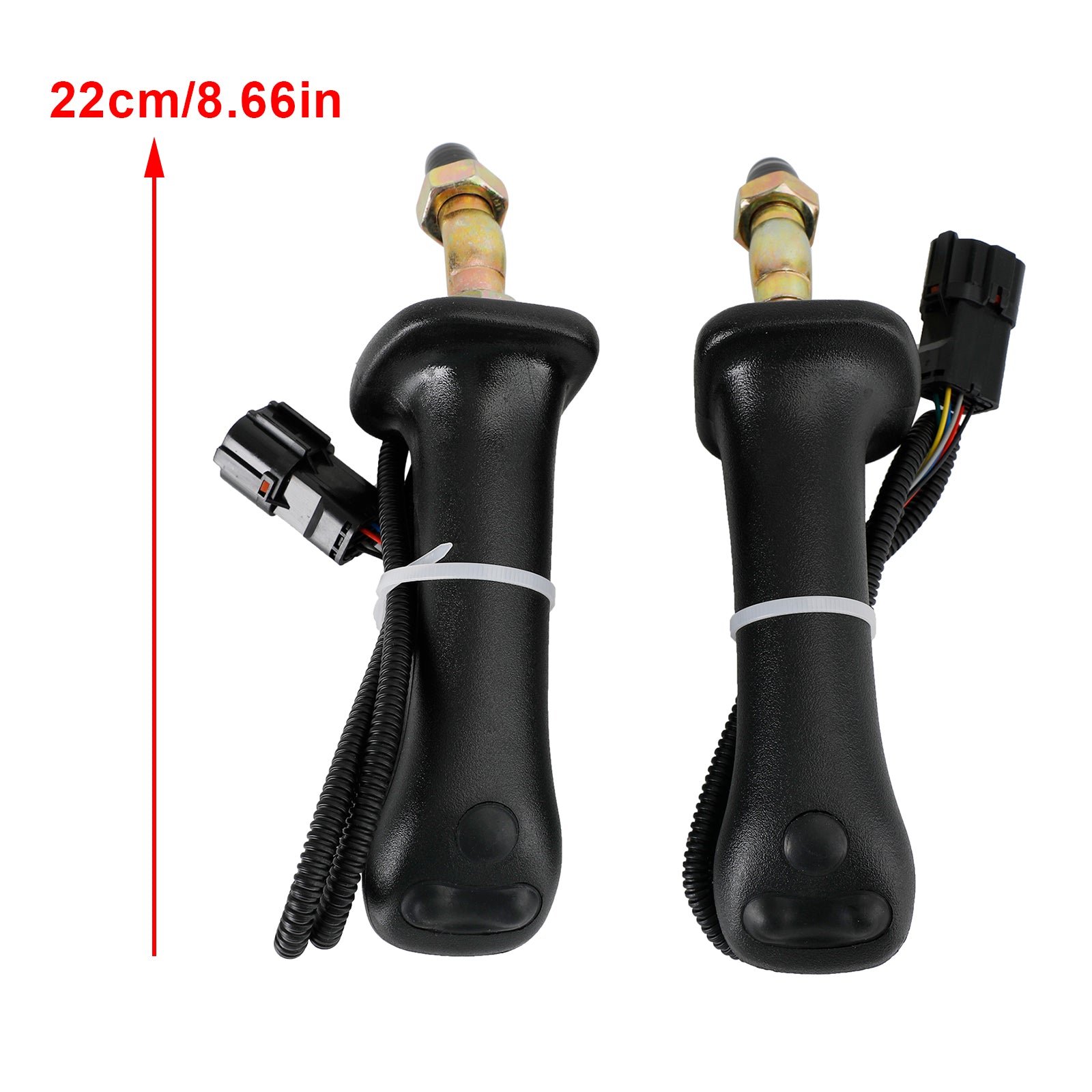 Paire de poignées de Joystick pour pelle à 3 boutons, adaptées à Doosan DH DX150 225 300 370-9C