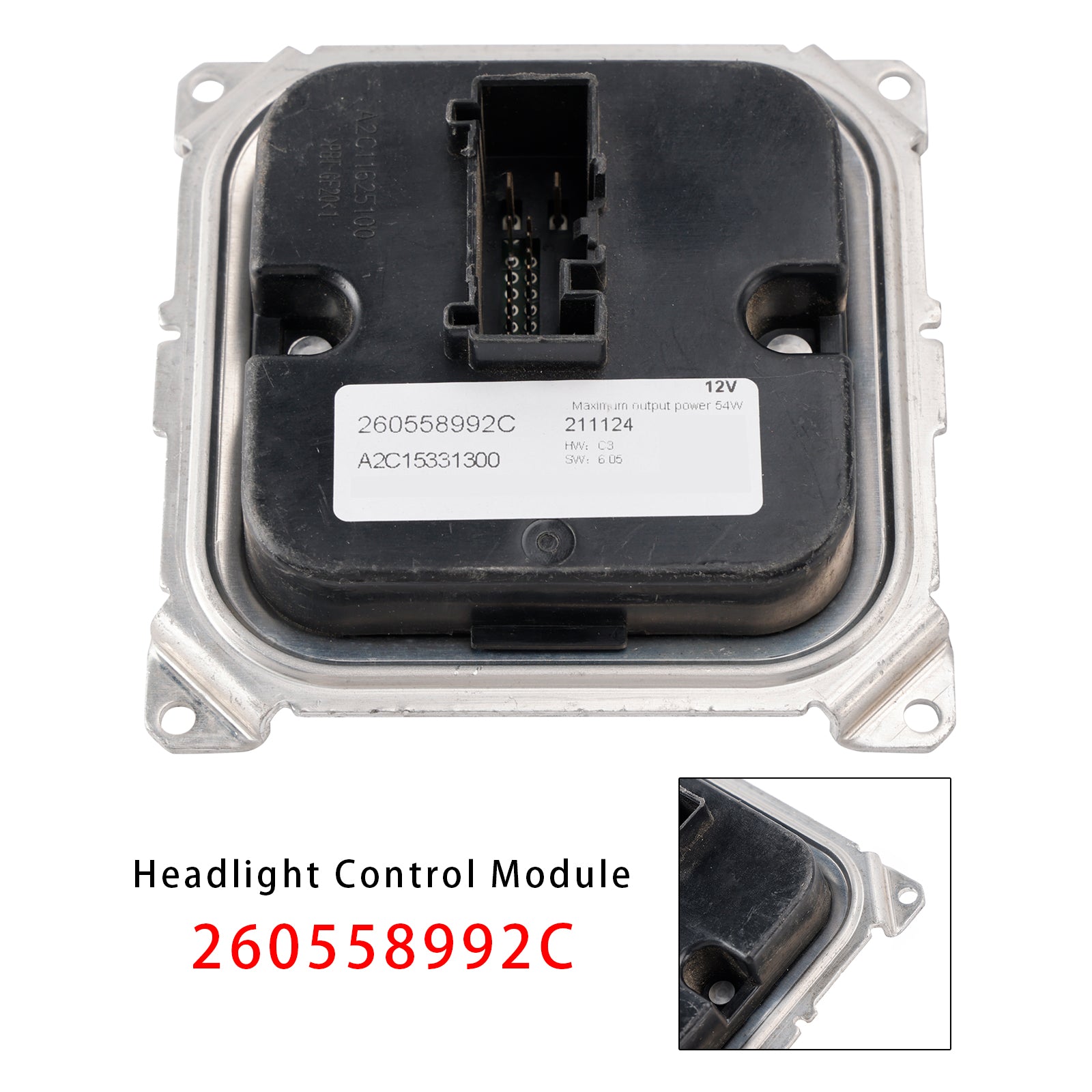 2018-2023 Nissan Leaf LED Computer Module Control Light Controller 260558992C