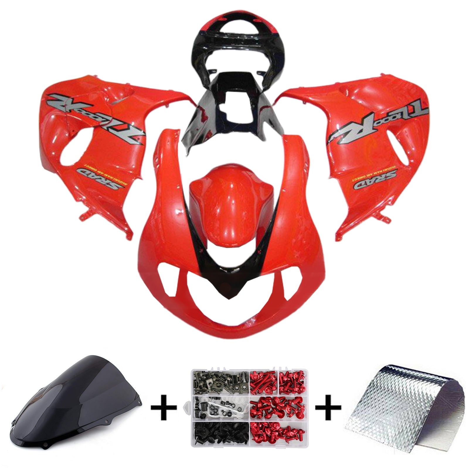 1998-2003 Suzuki TL1000R Kit de camerage d'injection de carrosserie en plastique Abs