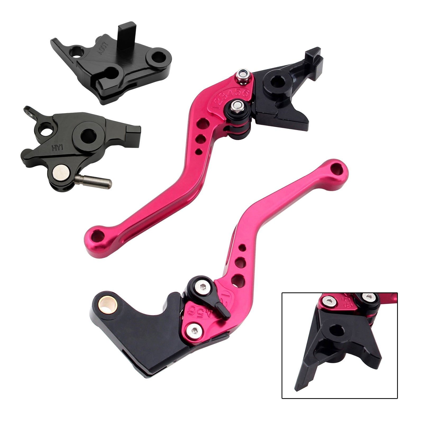 Ny kort kopplingsbromsspak Fit för CFMOTO 400NK 650NK 650MT 650GT 2020-21