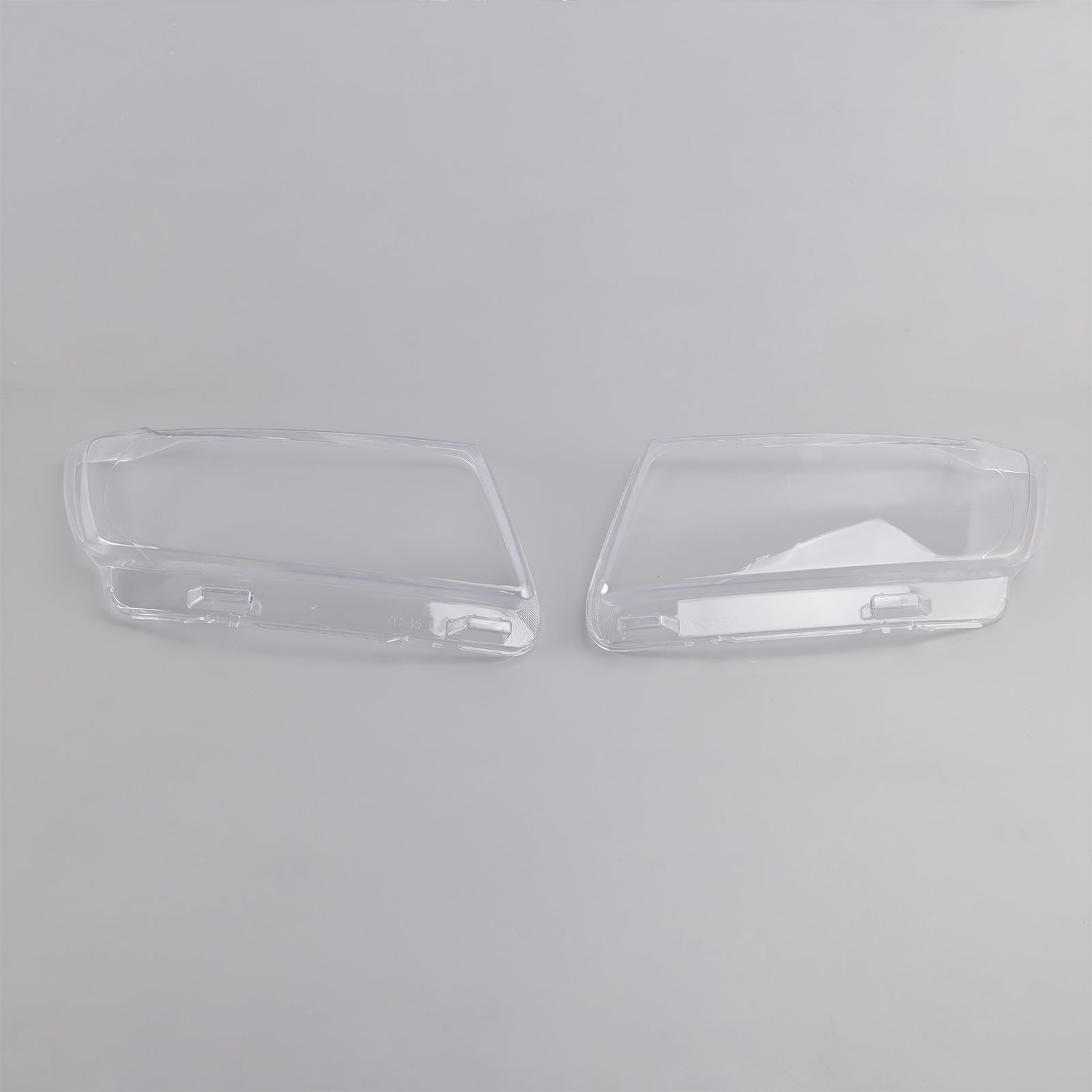 2011-2013 Jeep Grand Cherokee 2pcs Headlight Lens Shell Cover Clear