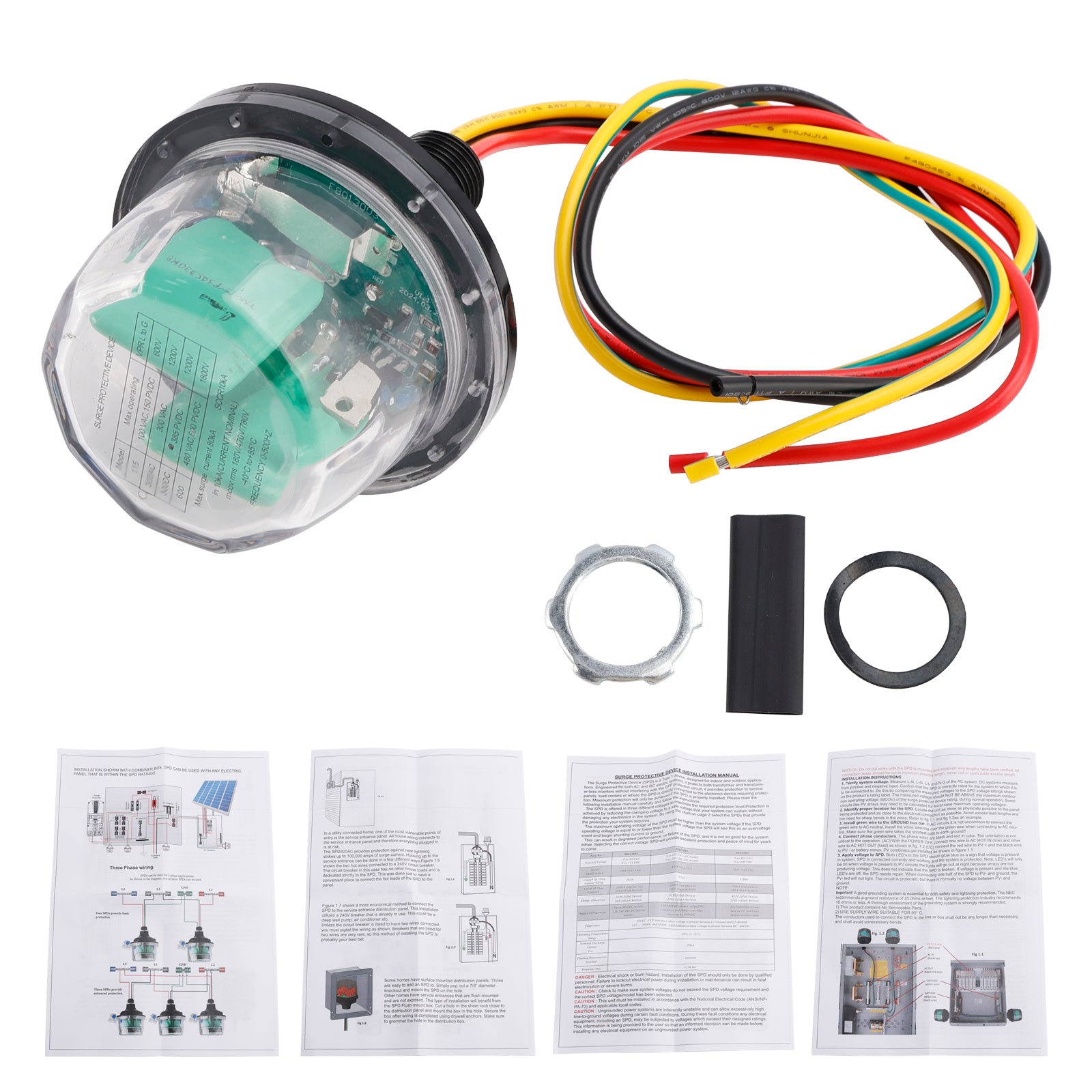 MNSPD-300-DC SOLAR SURGE PROTECTOR DE PROTECTOR 300VDC para Midnite Solar MNSPD-300-DC