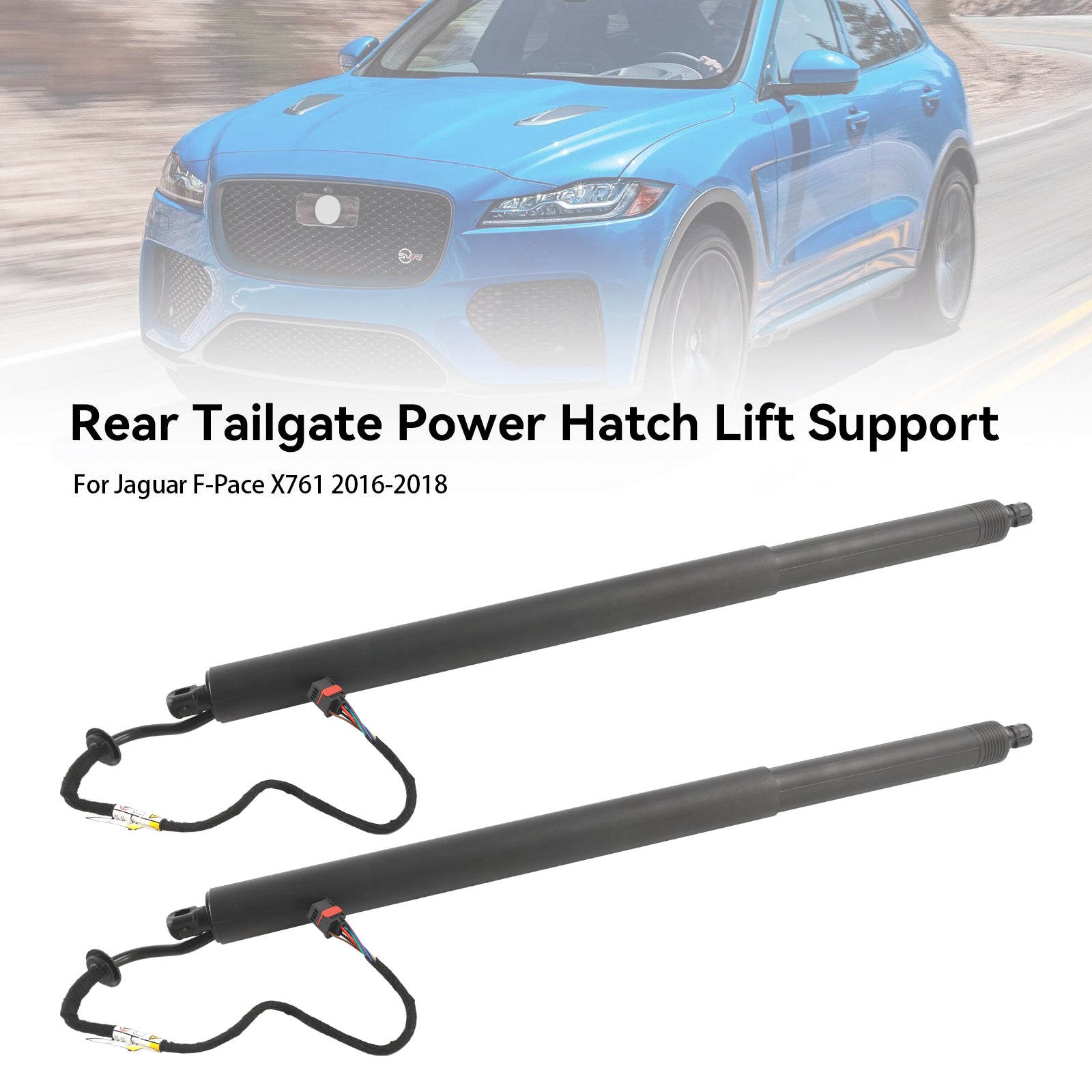 2016-2018 Jaguar F-Pace X761 2pcs Struts de hayon électrique arrière HK8370354AA