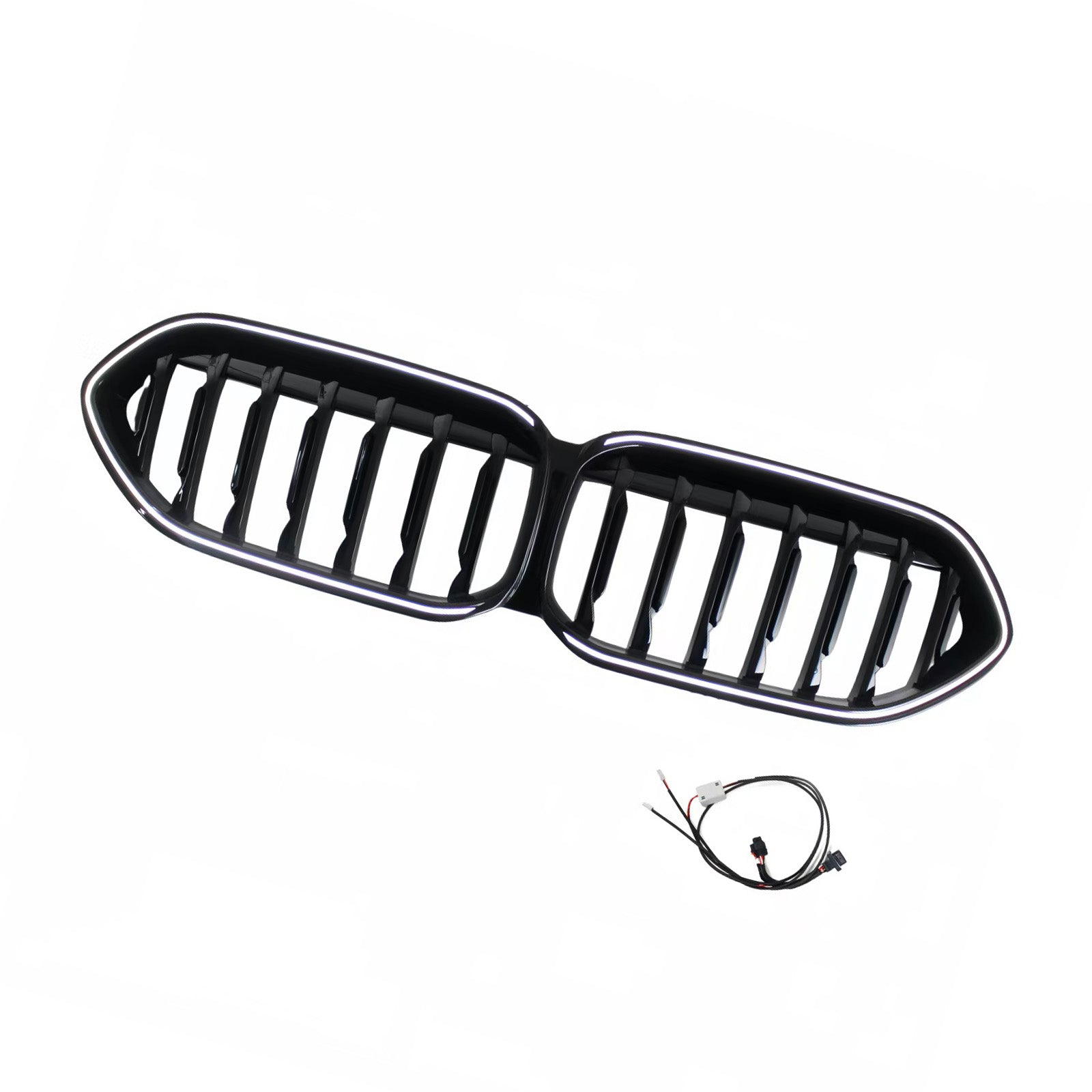 2020-2023 Fit BMW 2 Series F44 Coupe Gloss Black Front Bumper Grill Grille