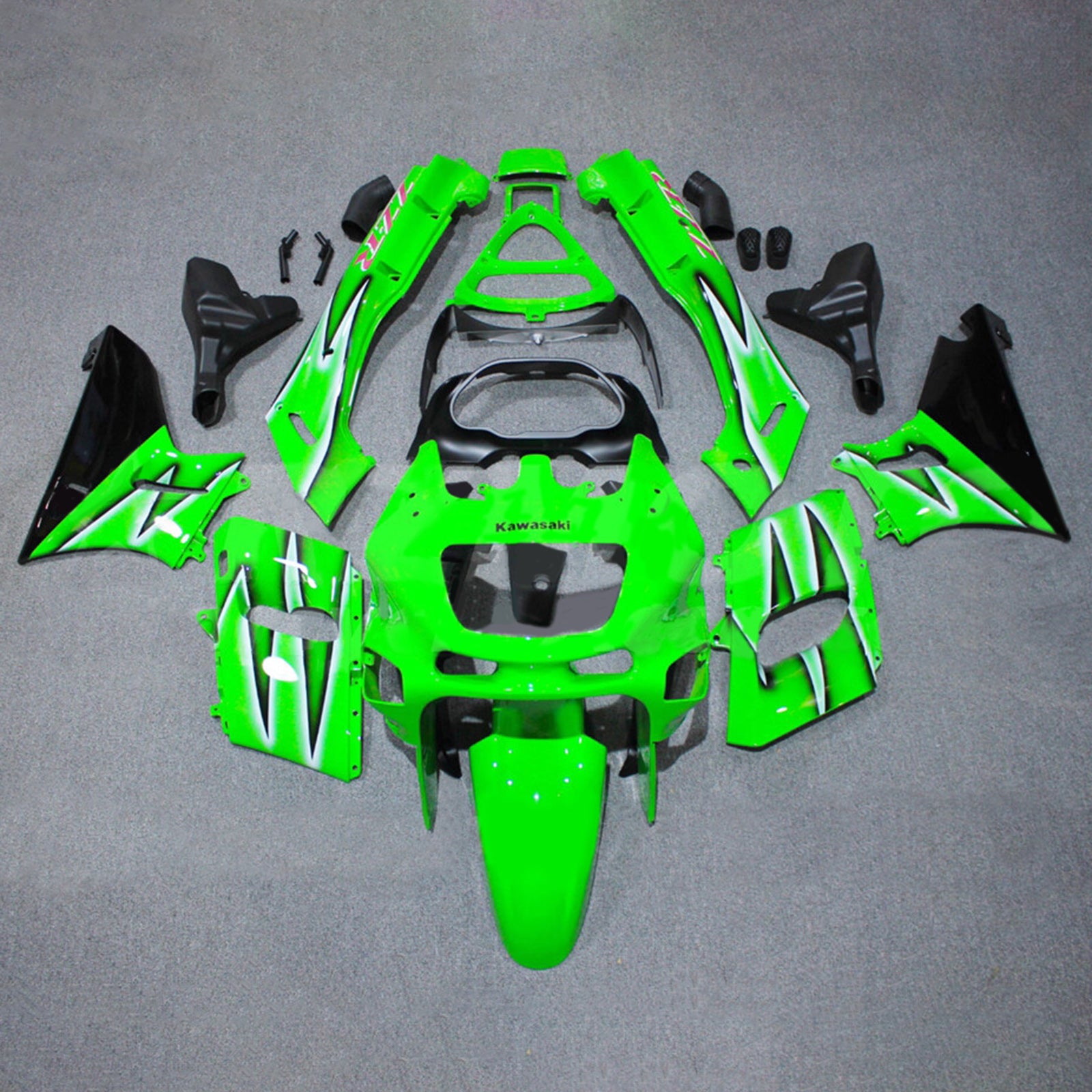 Injection Fairing Kit Bodywork Plastic ABS fit For Kawasaki ZZR400 1993-2007 ZZR600 1998-2003