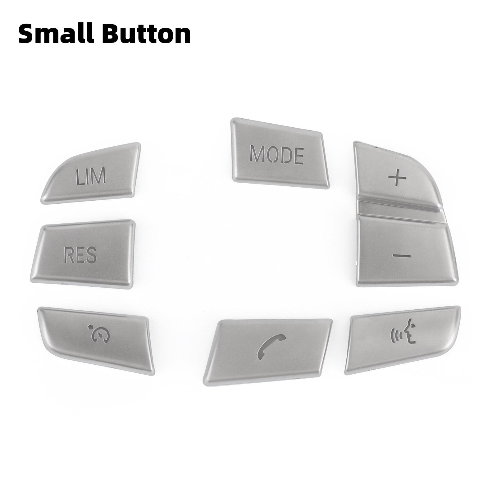 7x Steering Wheel Button Trim Cover Fit For BMW X3 F25(11-17)X4 F26(14-17)B