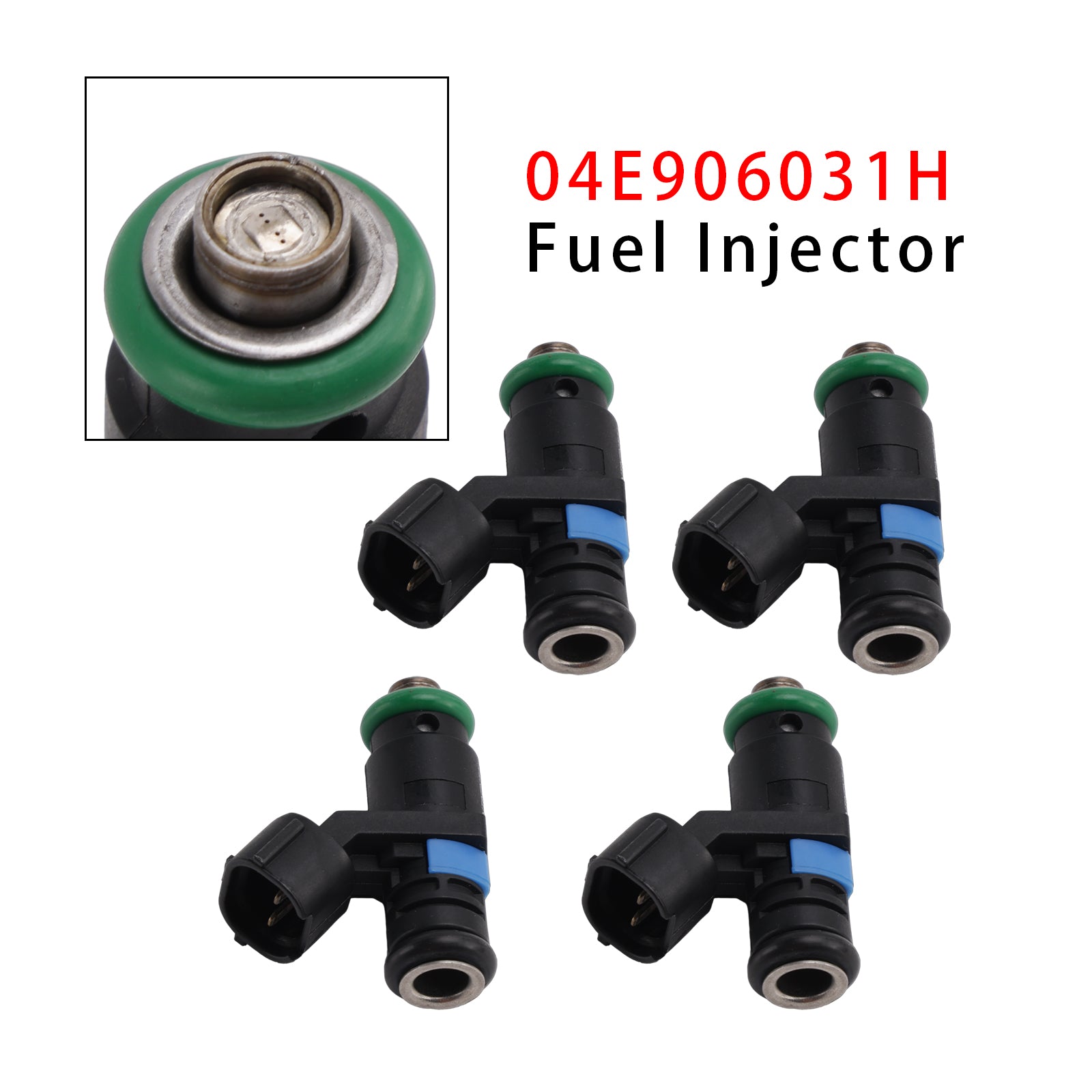 4Pcs Fuel Injector For Seat Arona Ibiza Skoda Fabia VW Golf Polo 1.0 04E906031H