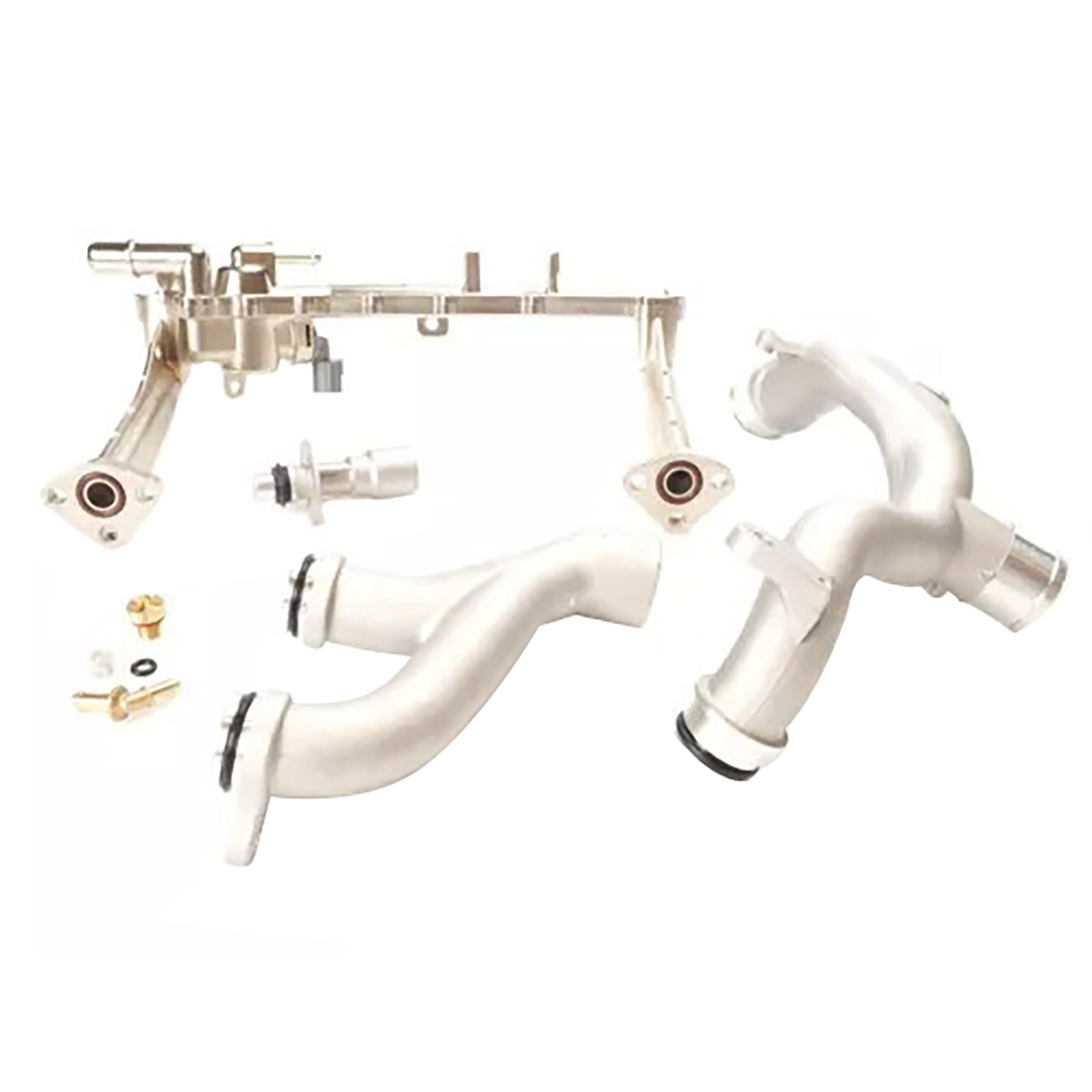2013 - 2021 Jaguar XJ 3.0L V6 (AJ126) Upgraded Metal Coolant Water Pipe System Kit LR109401 LR041788