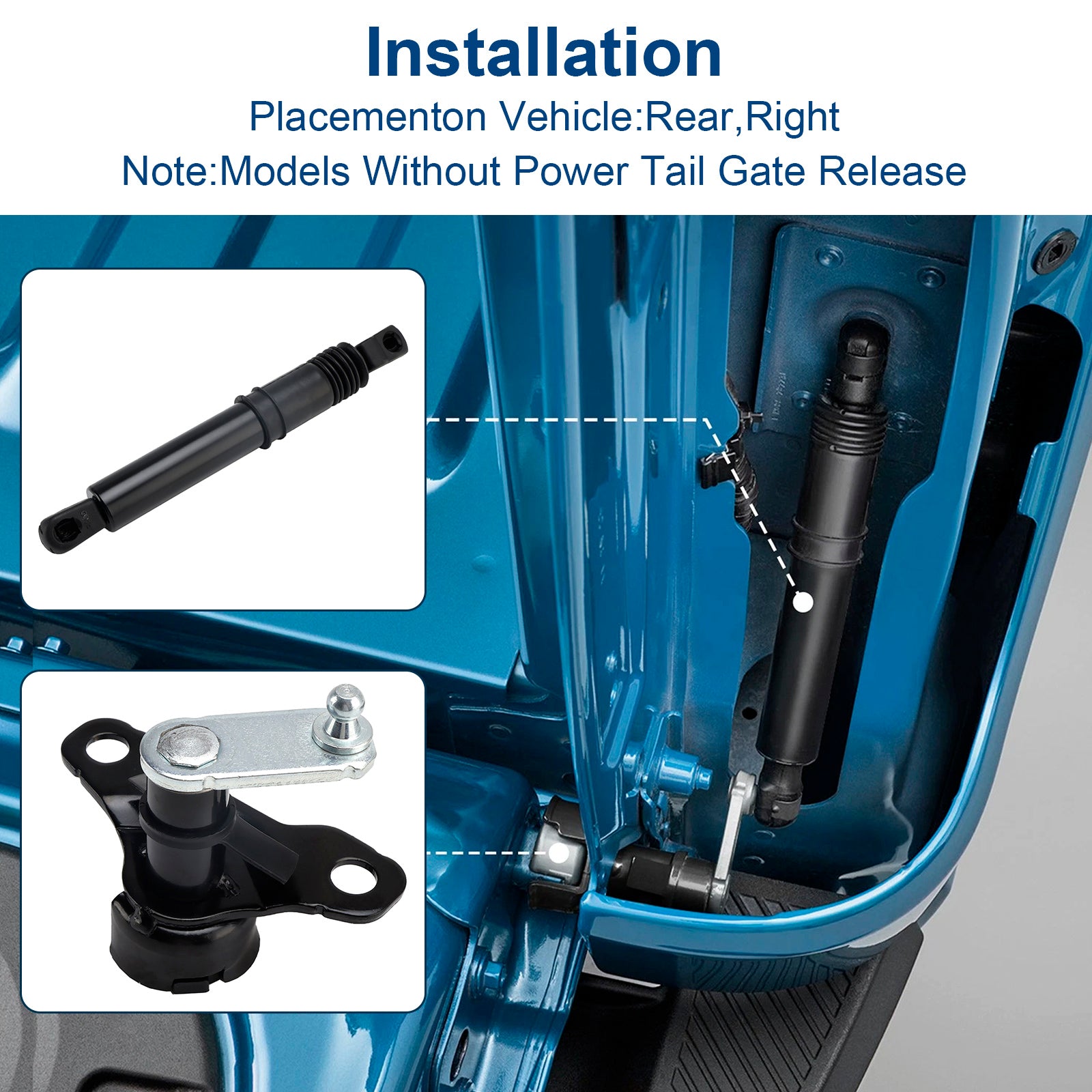 2021-2025 F-150Tailgate Damper Kit ML3Z5D008C No More SLAM