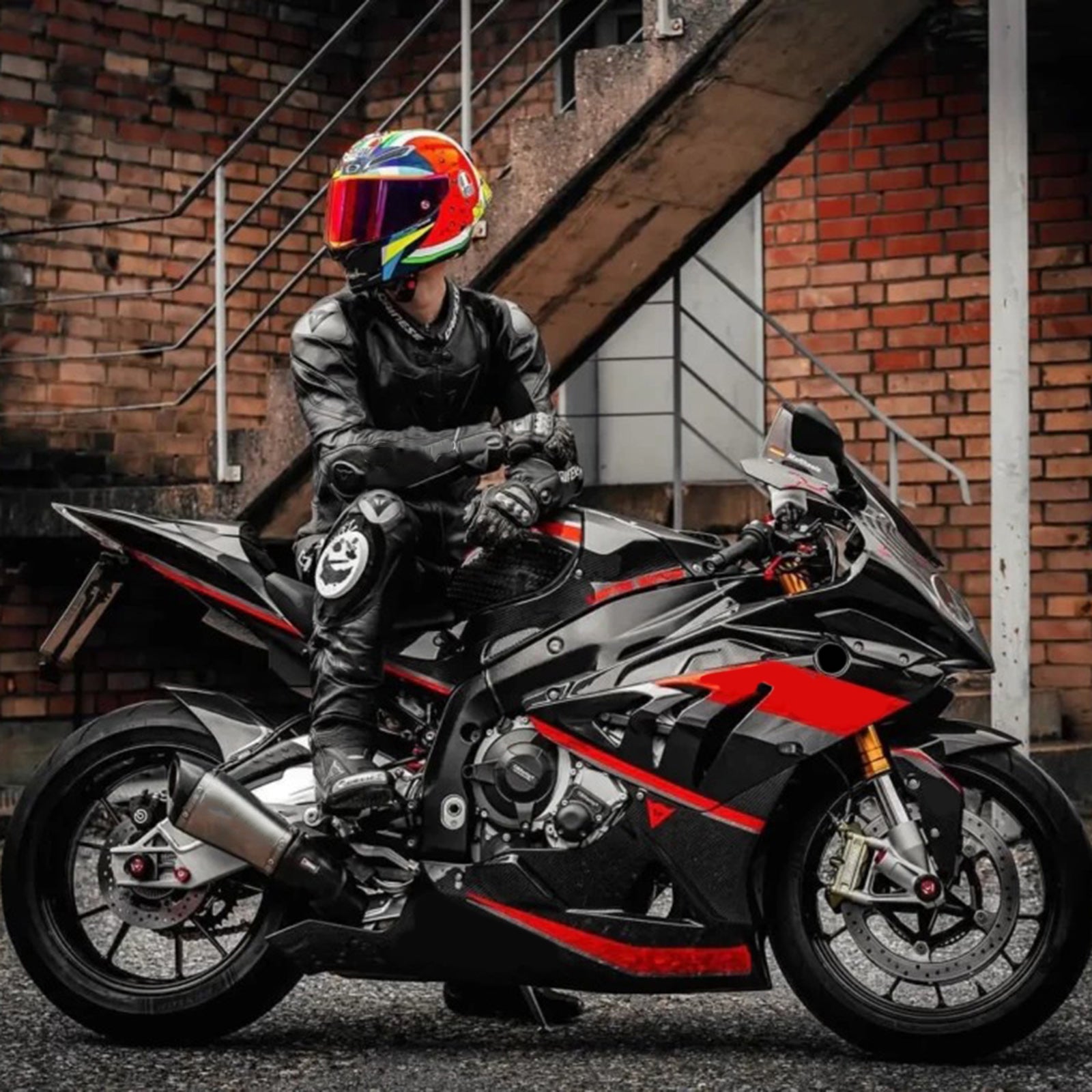 Injection Fairing Kit Bodywork Plastic ABS fit For BMW S1000RR 2009-2014