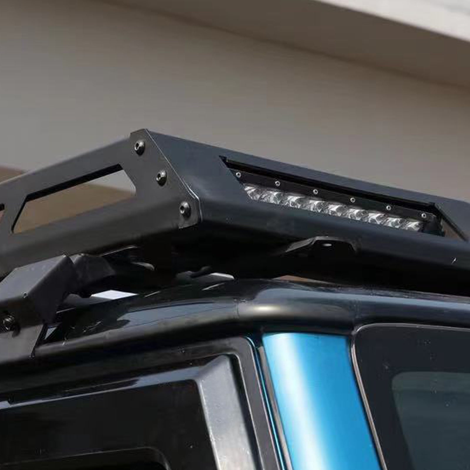 2019-2023 Suzuki Jimny met led-licht aluminium imperiaalbagagerek