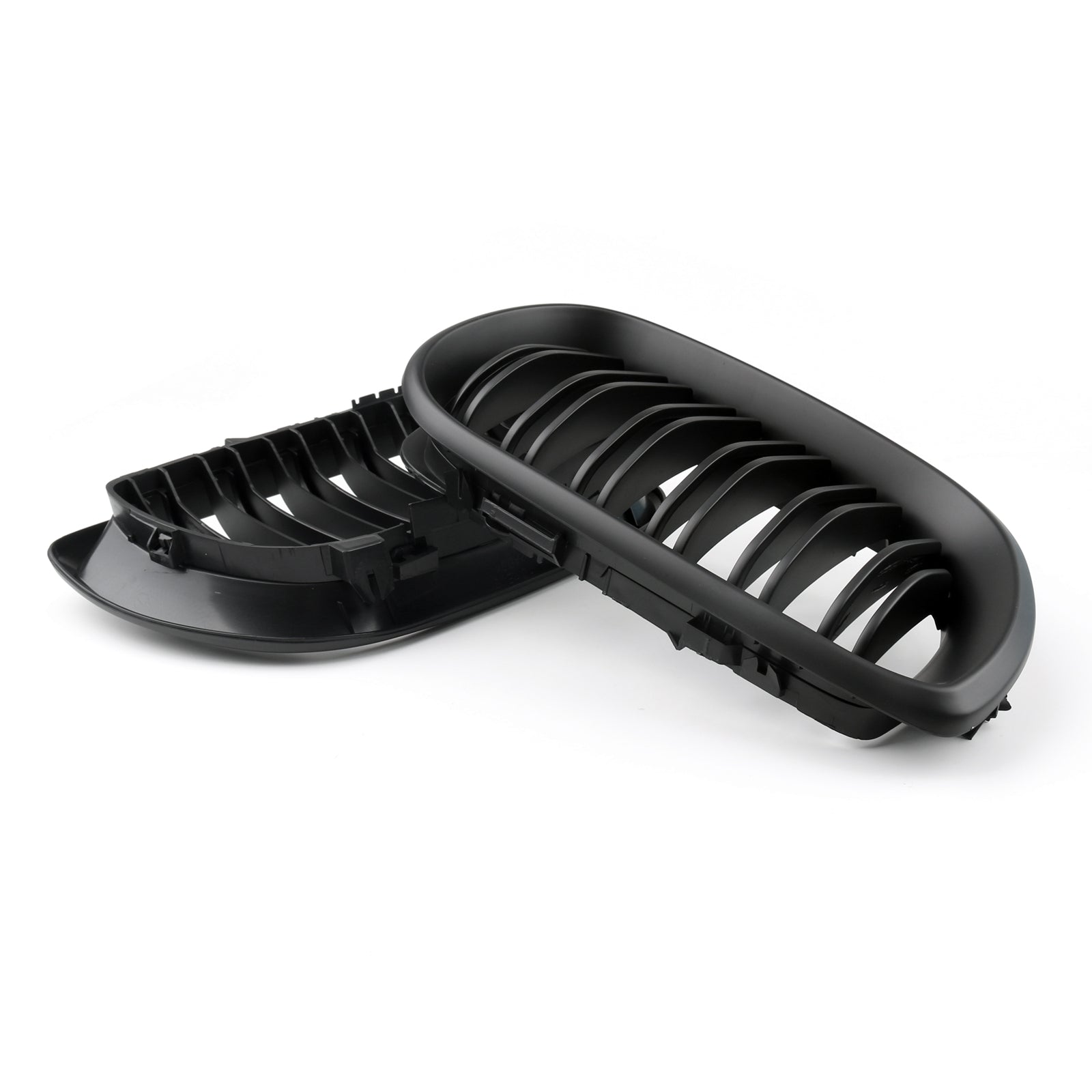 2002-2005 BMW E46 3 série 4 dvere predné obličkové kapucňa mriežka mriežka matná čierna