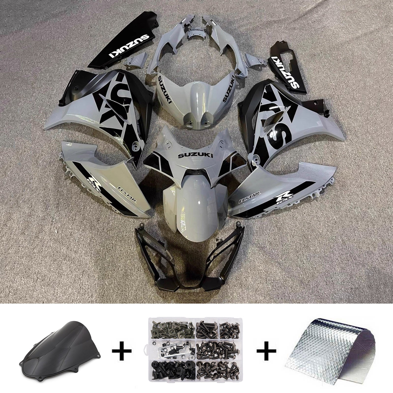 Injection Fairing Kit Bodywork Plastic ABS For Suzuki GSXR1000 2017-2025 K17