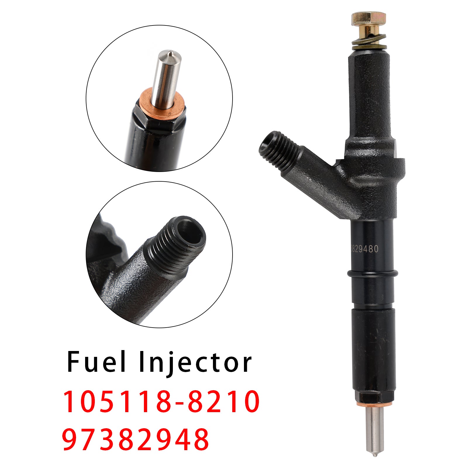 1Pcs Fuel Injector For ISUZU 4JH1 Engine 105118-8210 97382948 8973829480