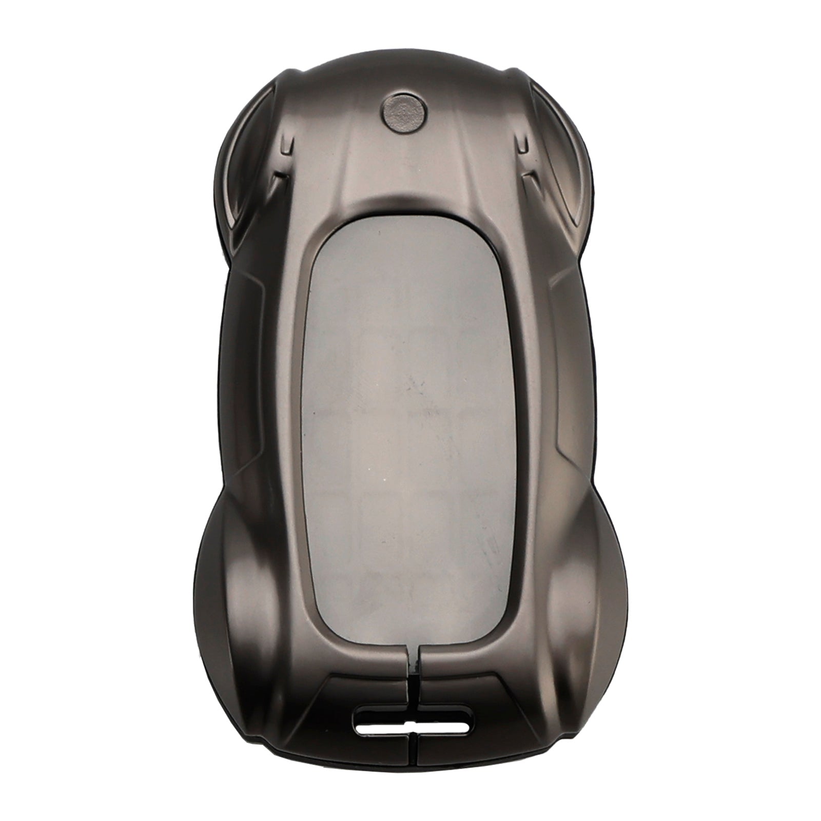 Étui gris pour clé de voiture en alliage de Zinc et cuir, housse pour Lexus ES260h/RX350h/LS500h