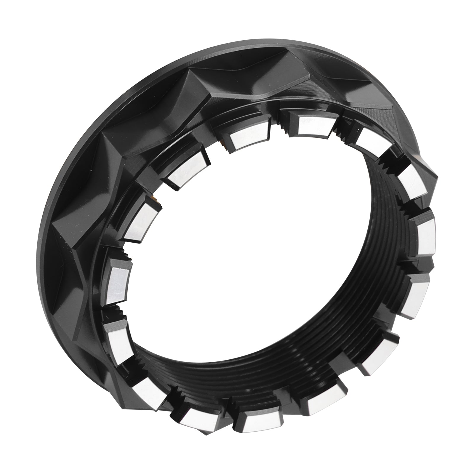 Zwarte achterwielmoerset voor Ducati Streetfighter Multistrada Diavel SS939/950/S