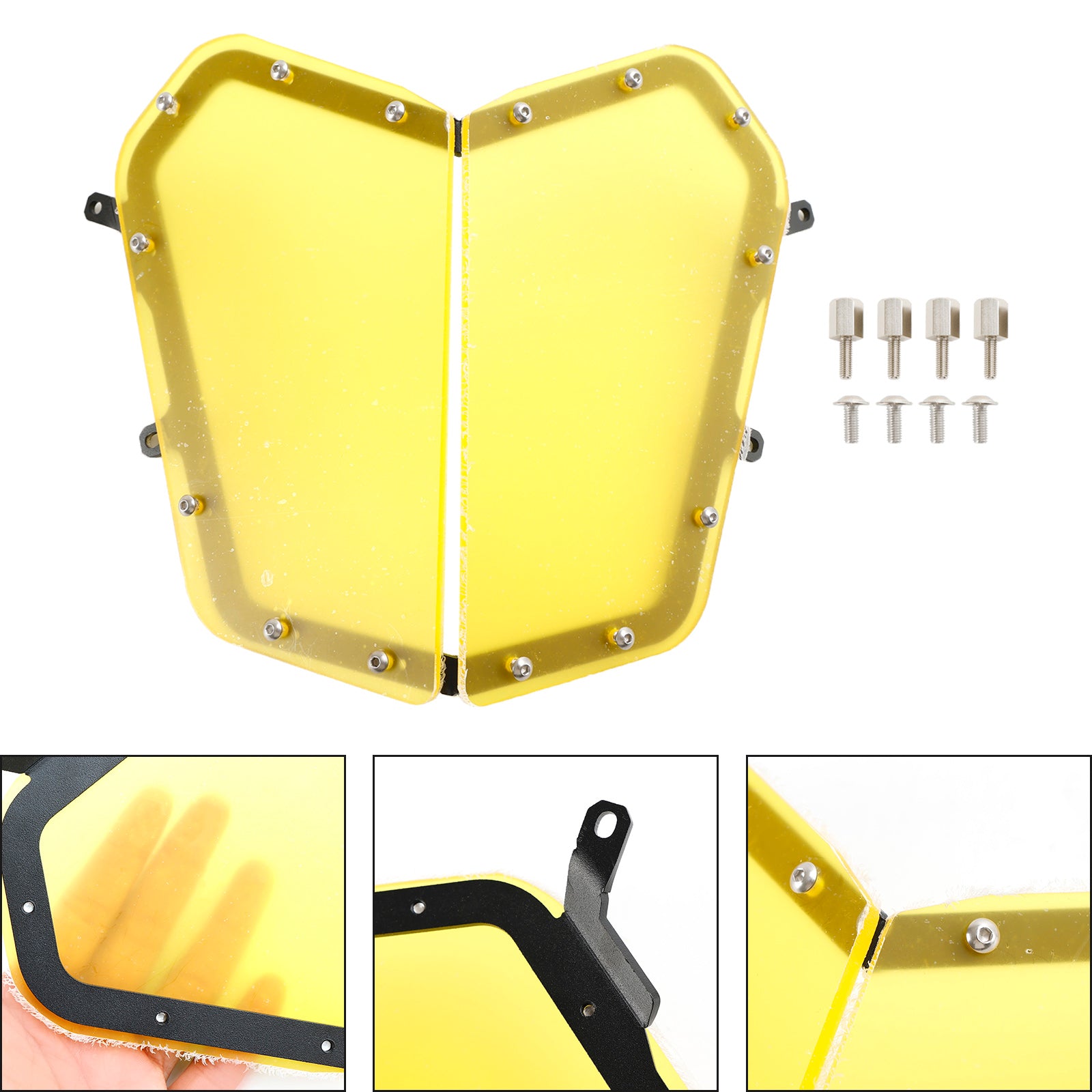 2019-2023 Yamaha Tenere 700 koplampbeschermer voorlamp acrylafdekking