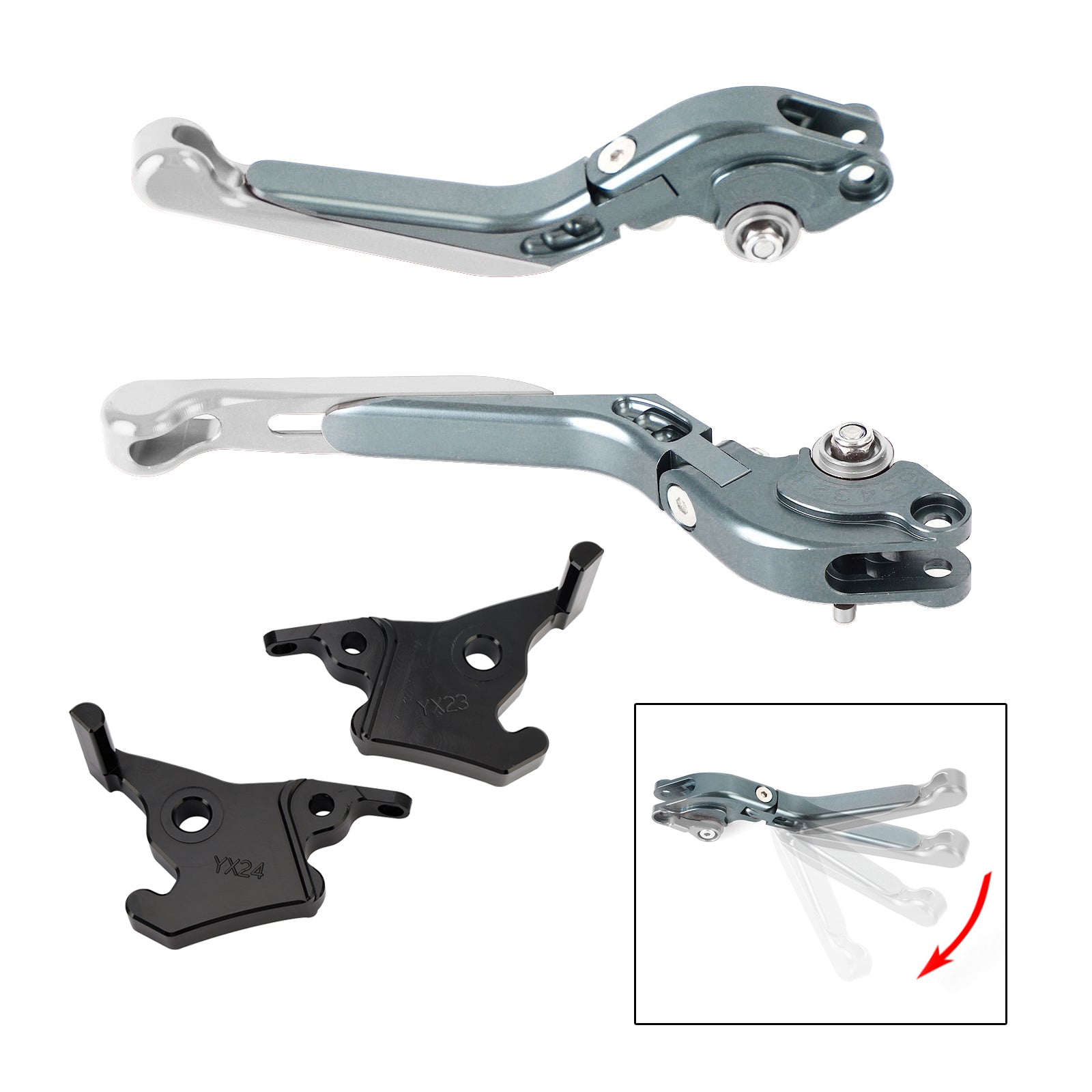 Adjustable Clutch Brake Lever fit for YAMAHA XMAX 300 2023-2025