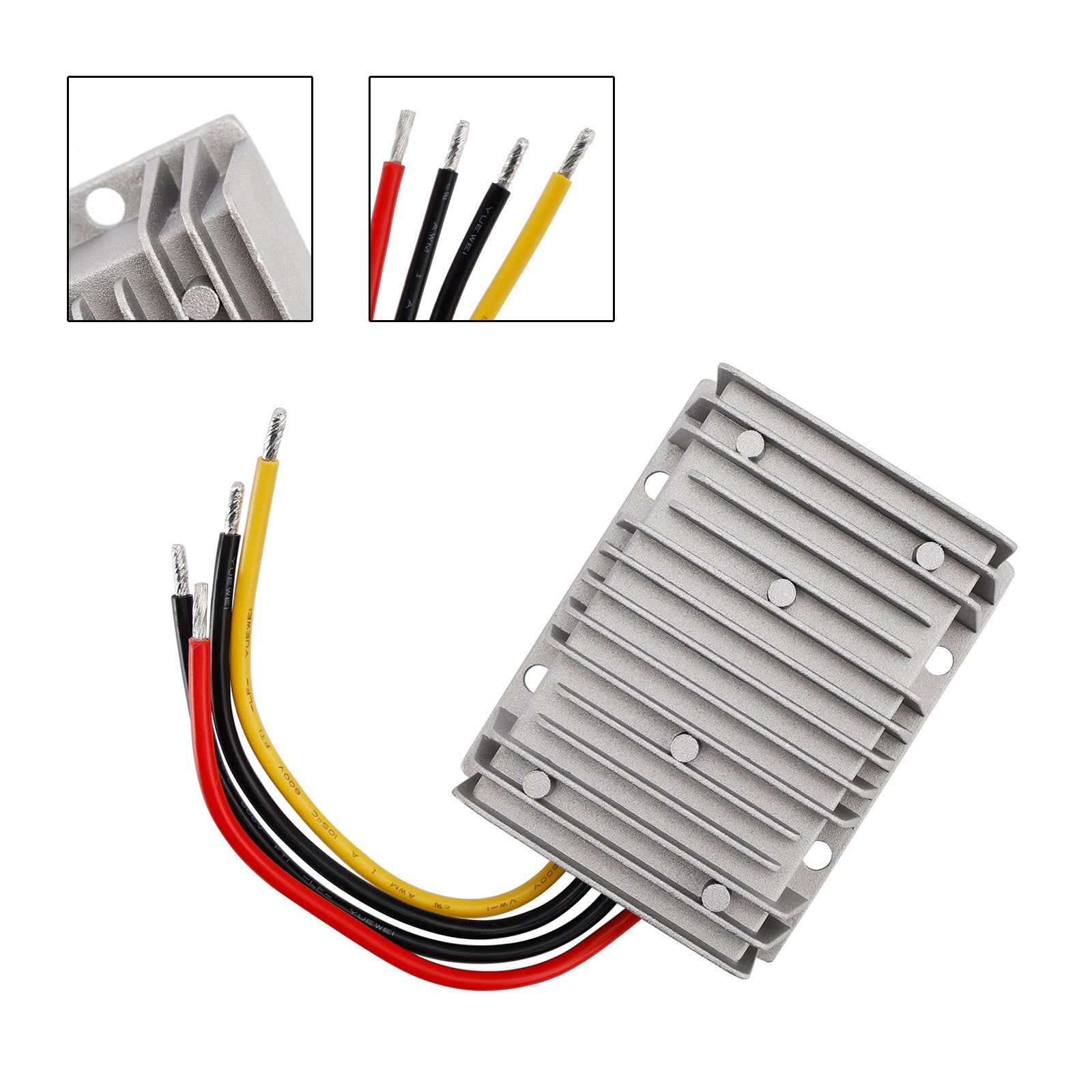 Vattentät 20-60V till 12V 25A 300W Stig ner DC/DC Power Converter Regulator