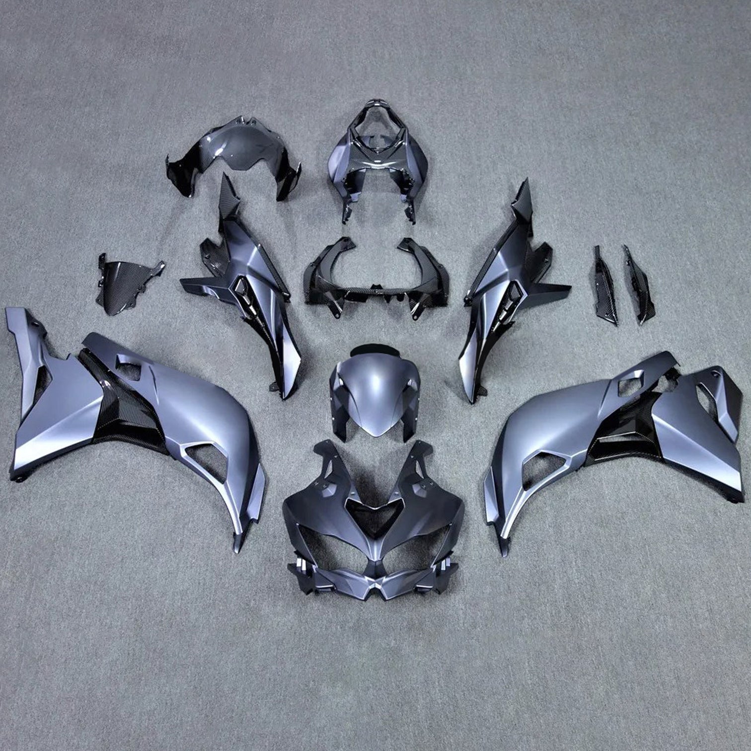 2019-2025 Kawasaki Ninja ZX-25R Amotopart Injection Fairing Kit Bodywork ABS #104