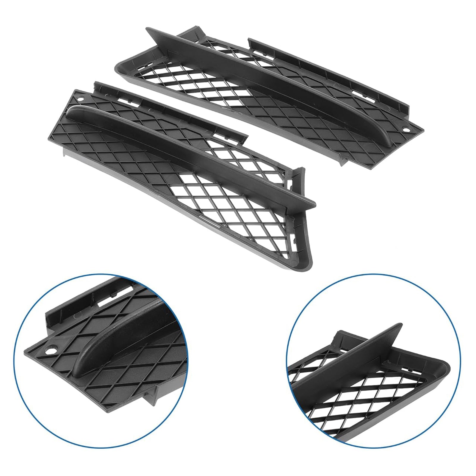 Front Fog Light Grille For BMW 3 Series E90 E91 2006-2008 51117134081