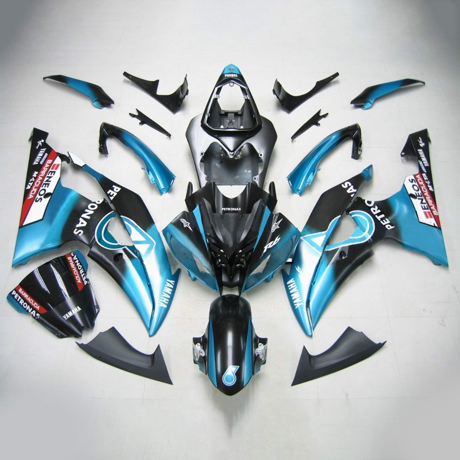 2008-2016 Yamaha Yzf 600 R6 Kit de carénage injection Bodywork Plastic Abs # 160